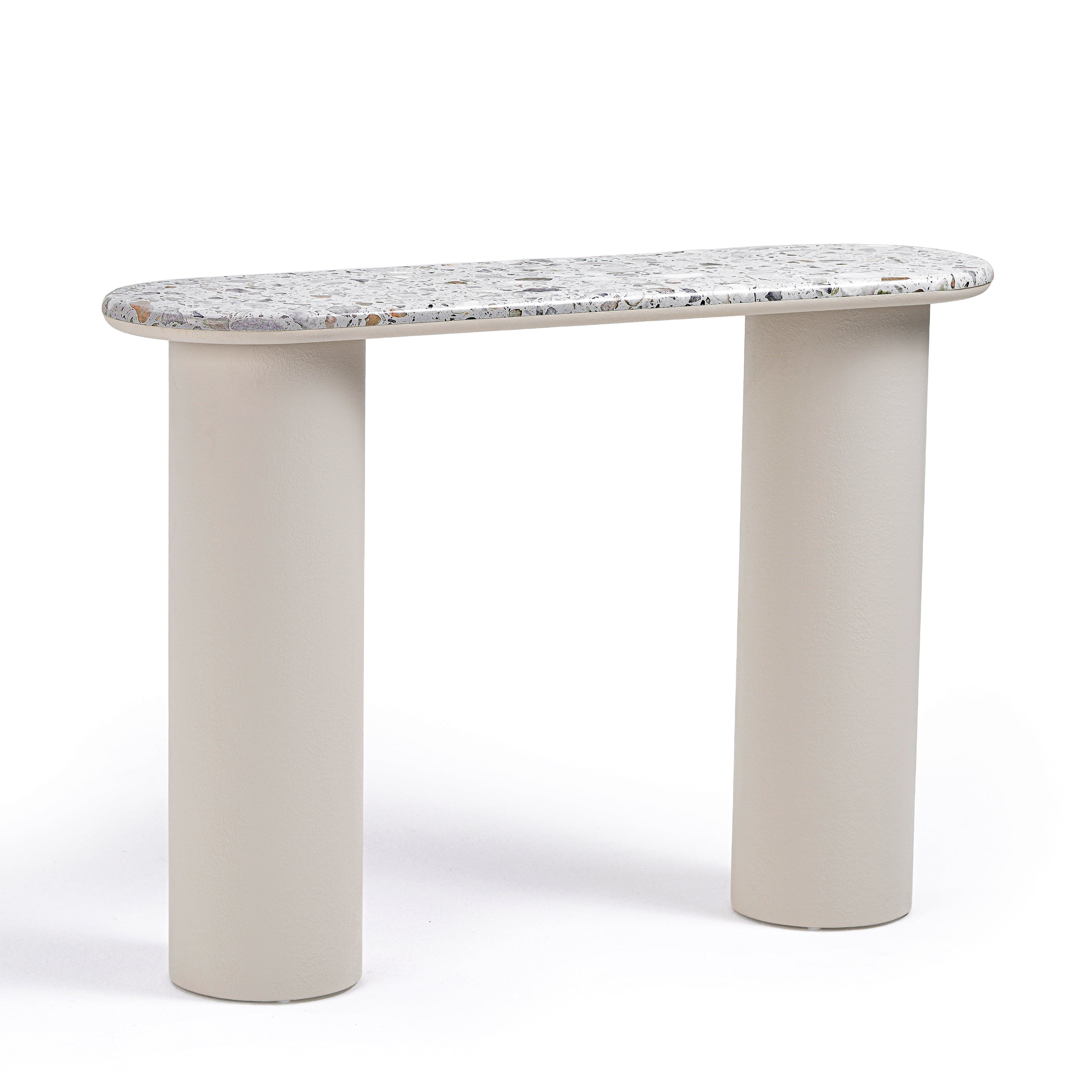 Pillar Terrazo Top Console