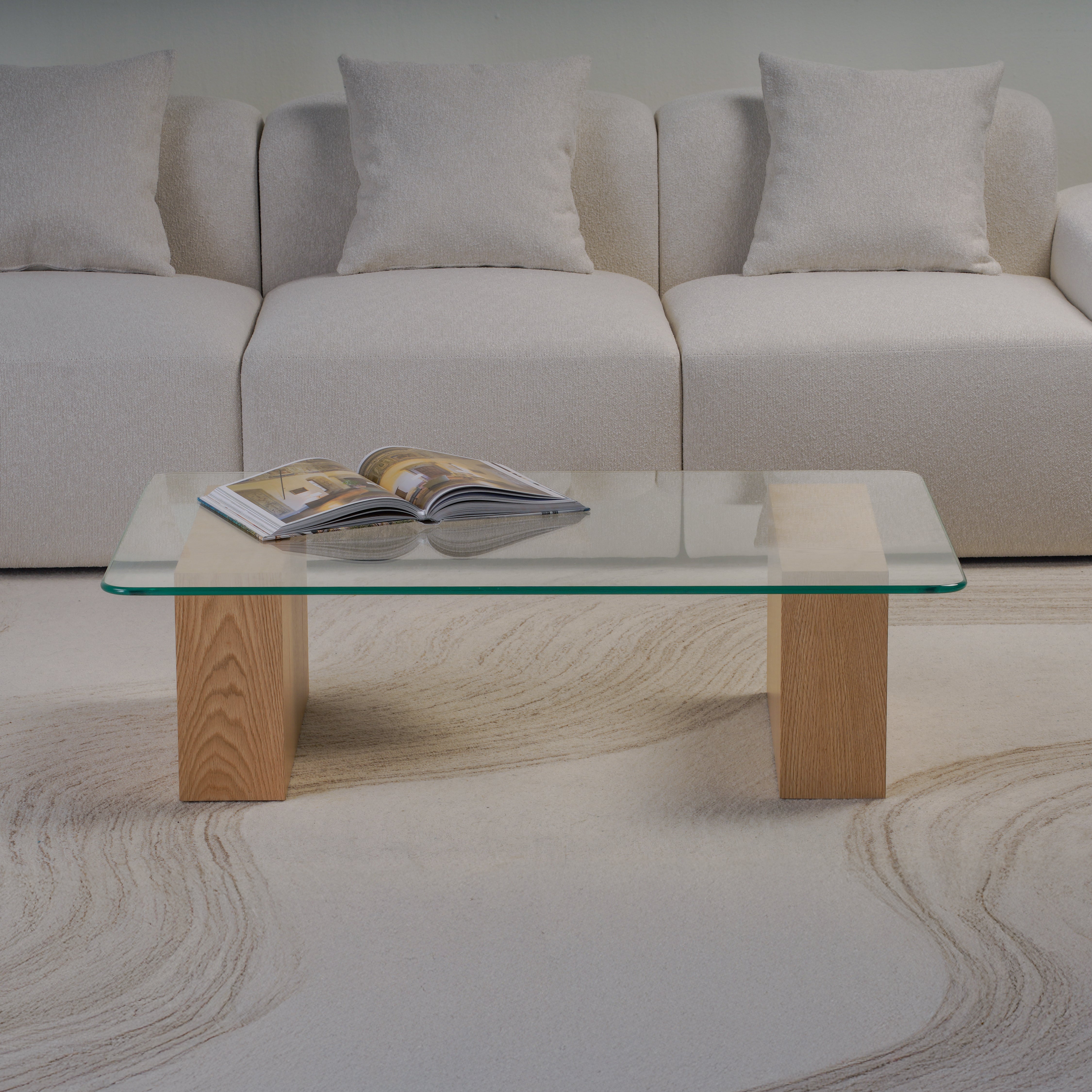 Block Coffee Table - Wood