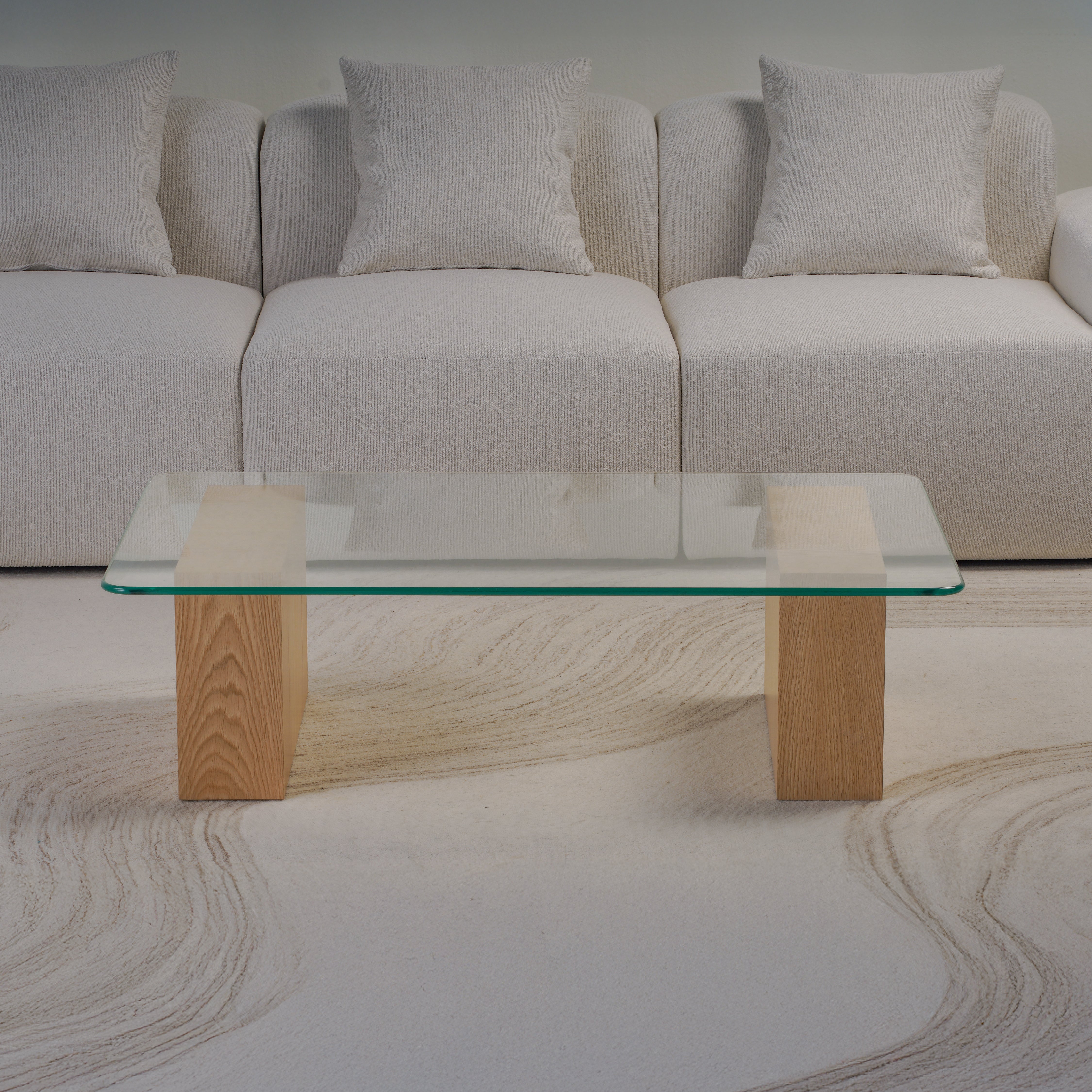 Block Coffee Table - Wood