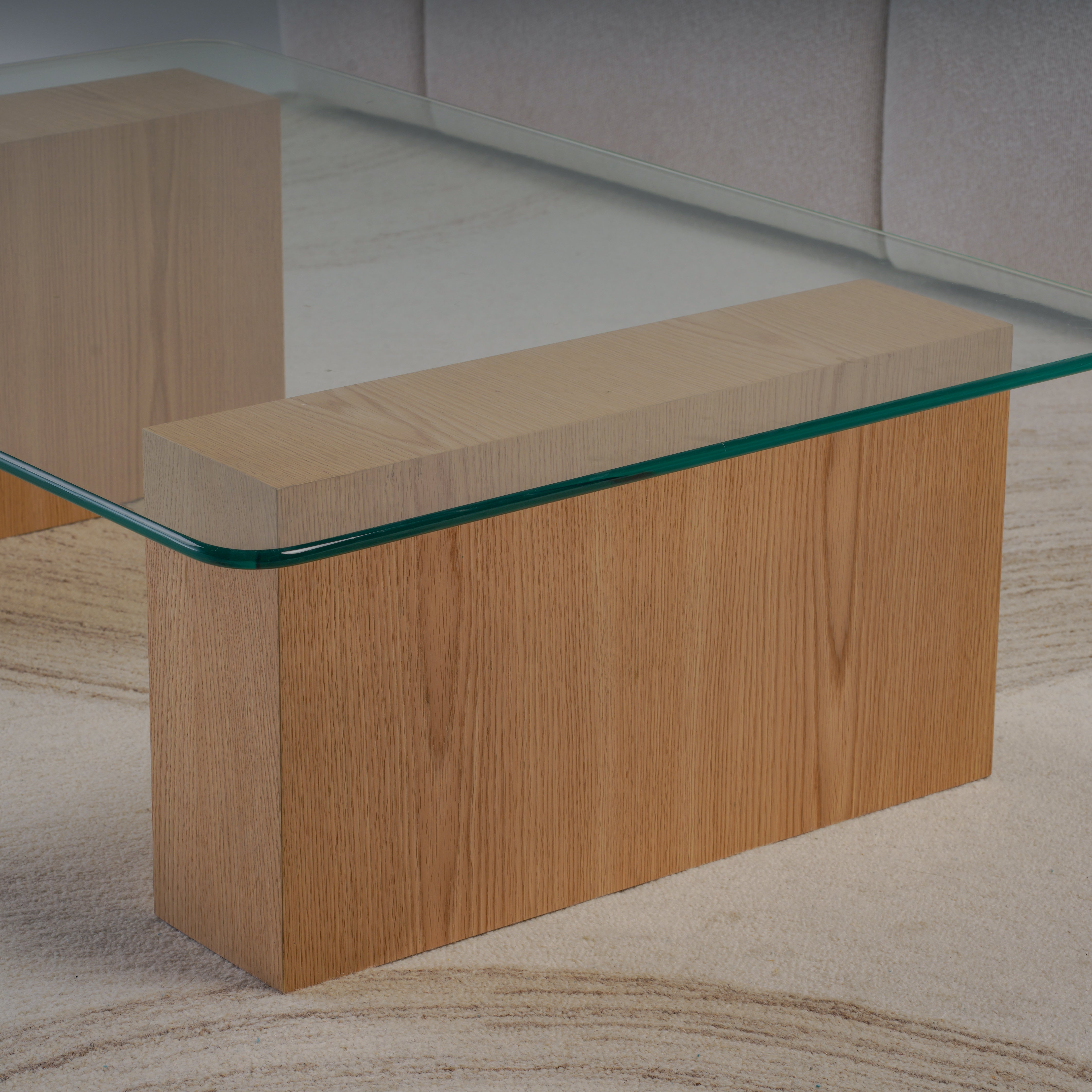 Block Coffee Table - Wood