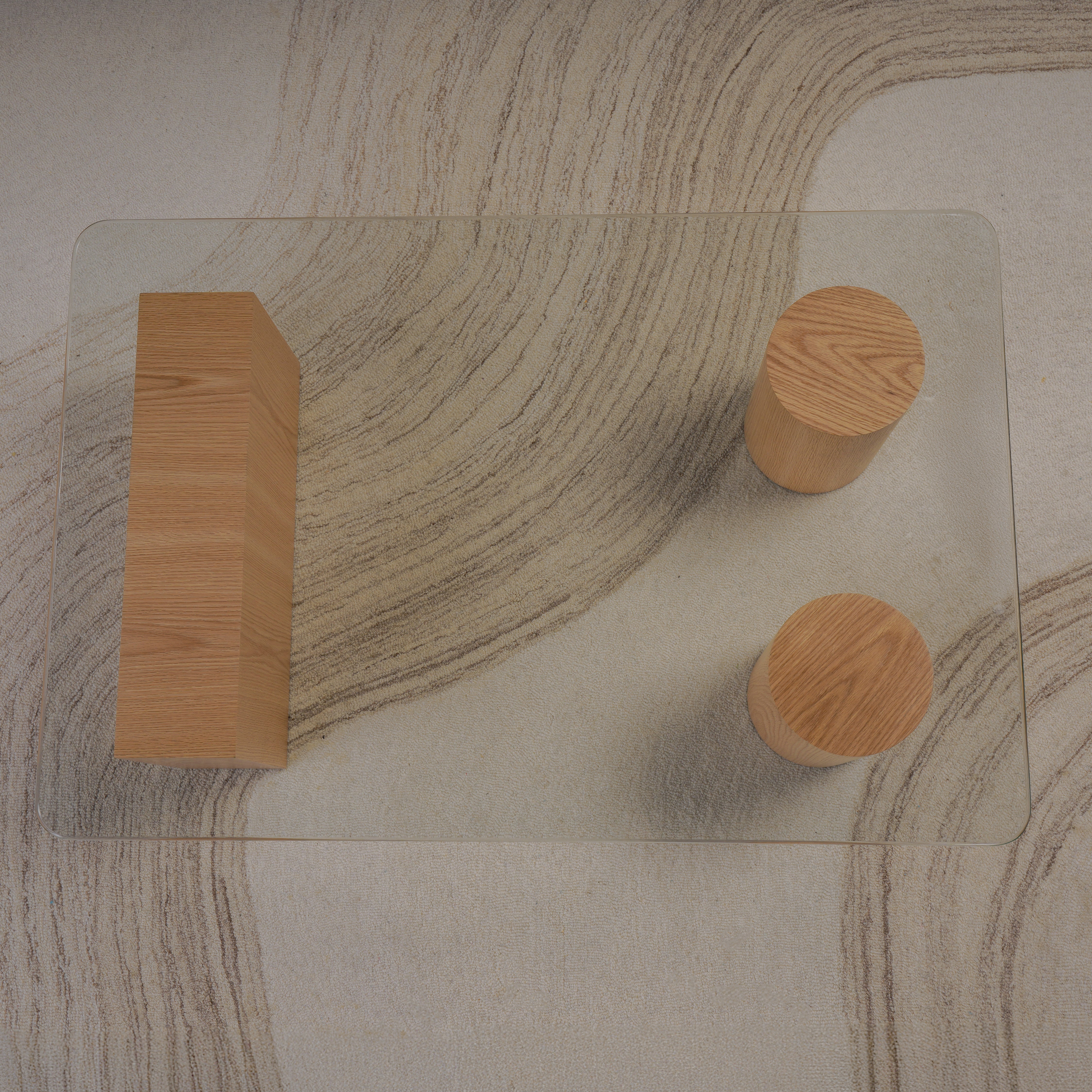 Duo Coffee Table - Wood