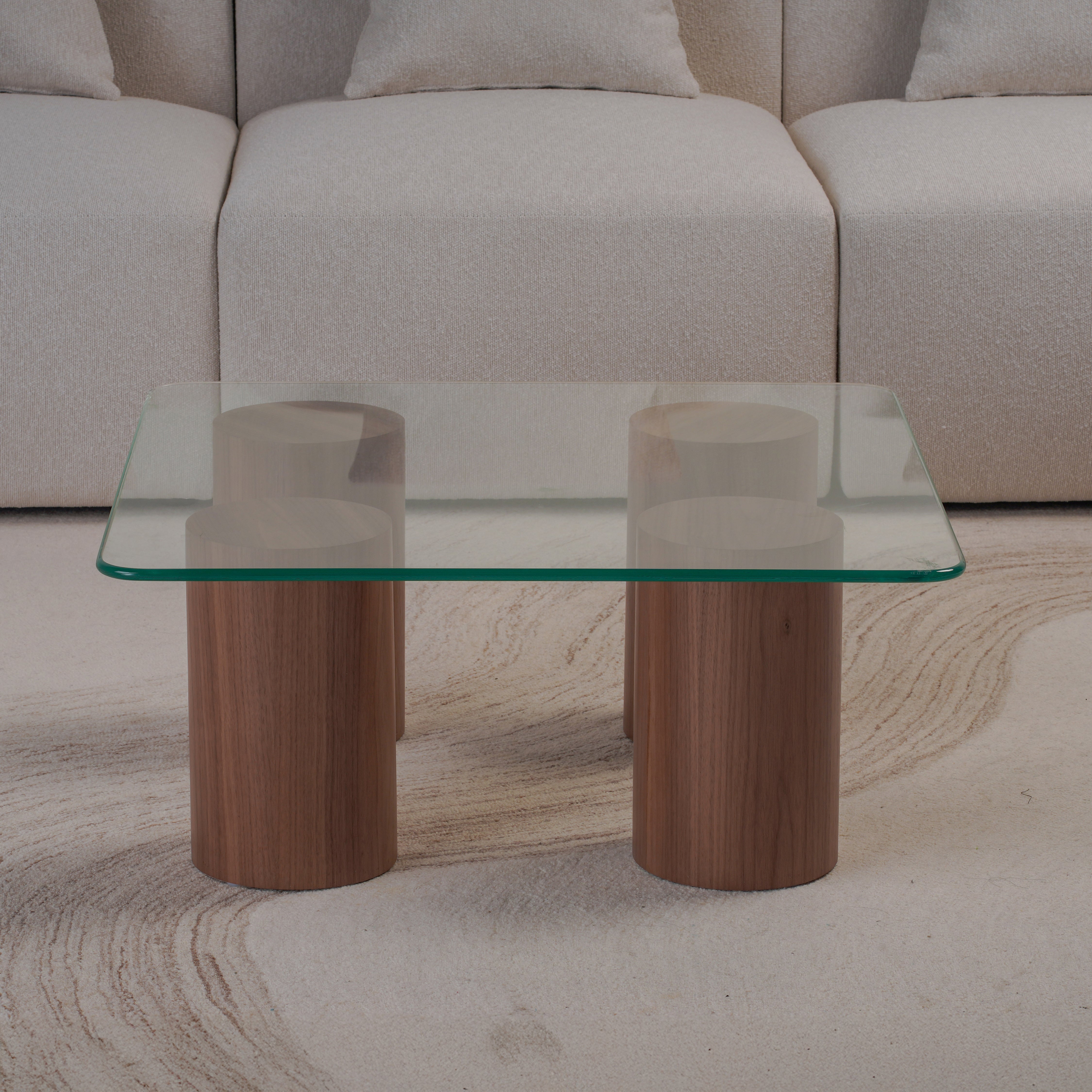 Square Coffee Table - Wood