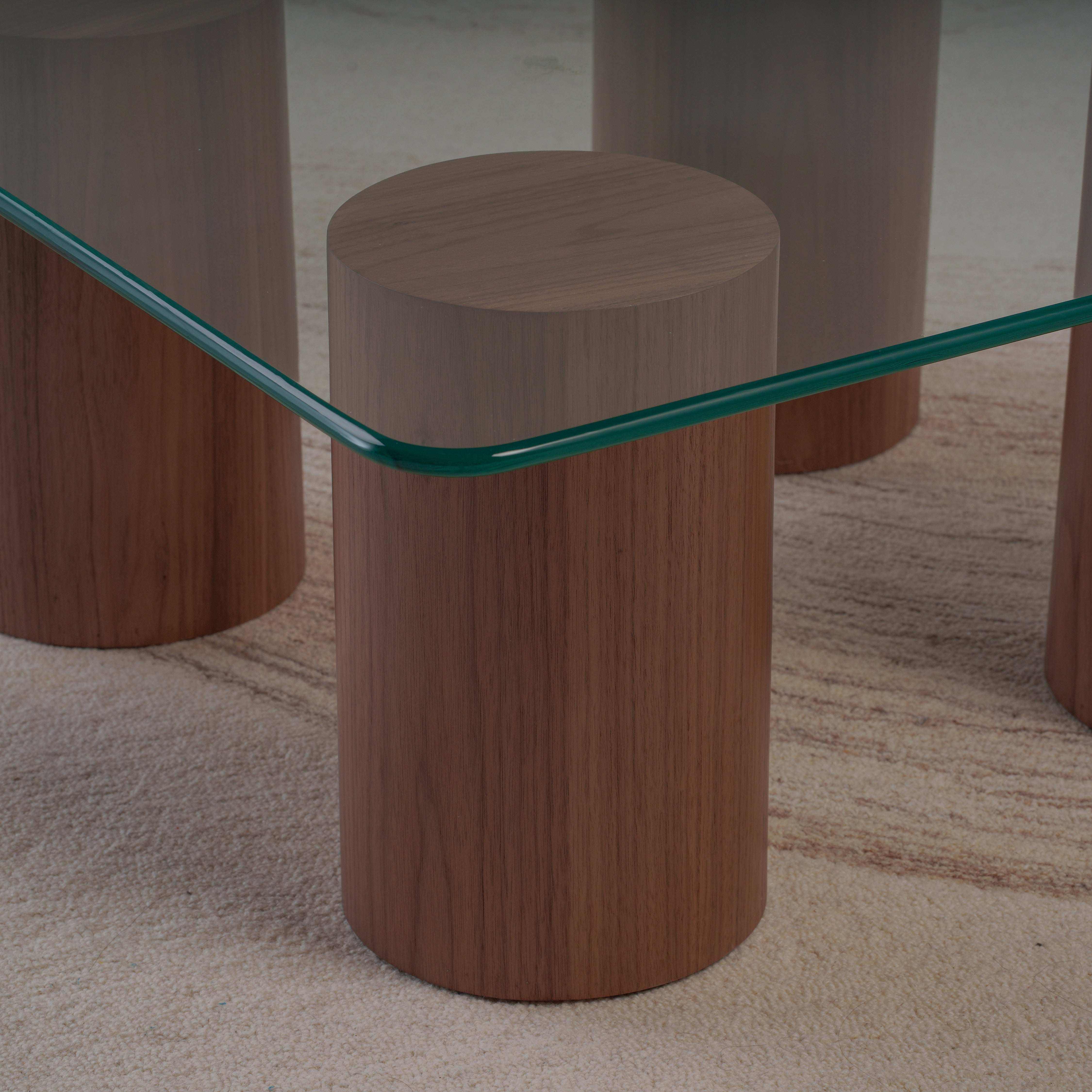 Square Coffee Table - Wood