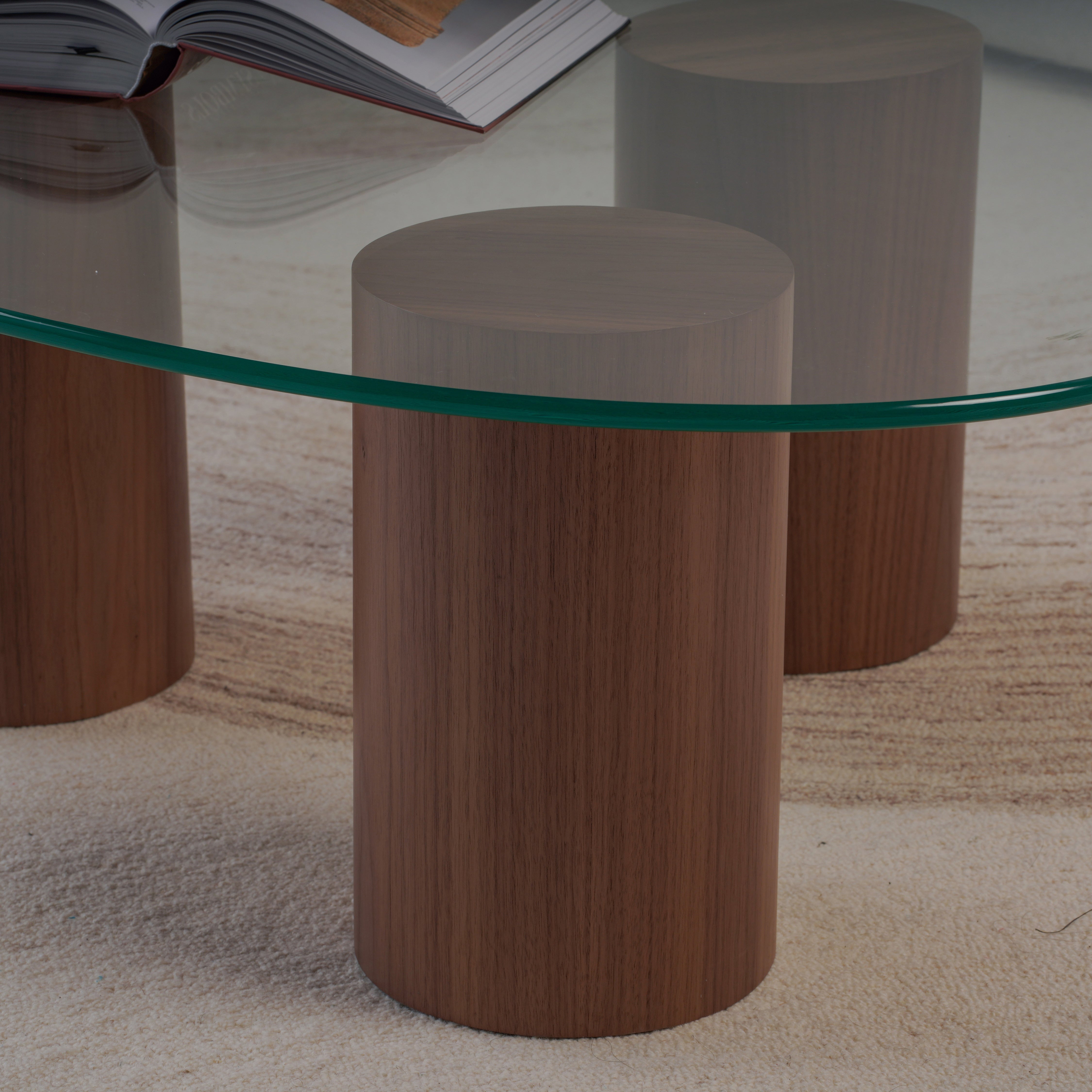 Circle Coffee Table - Wood