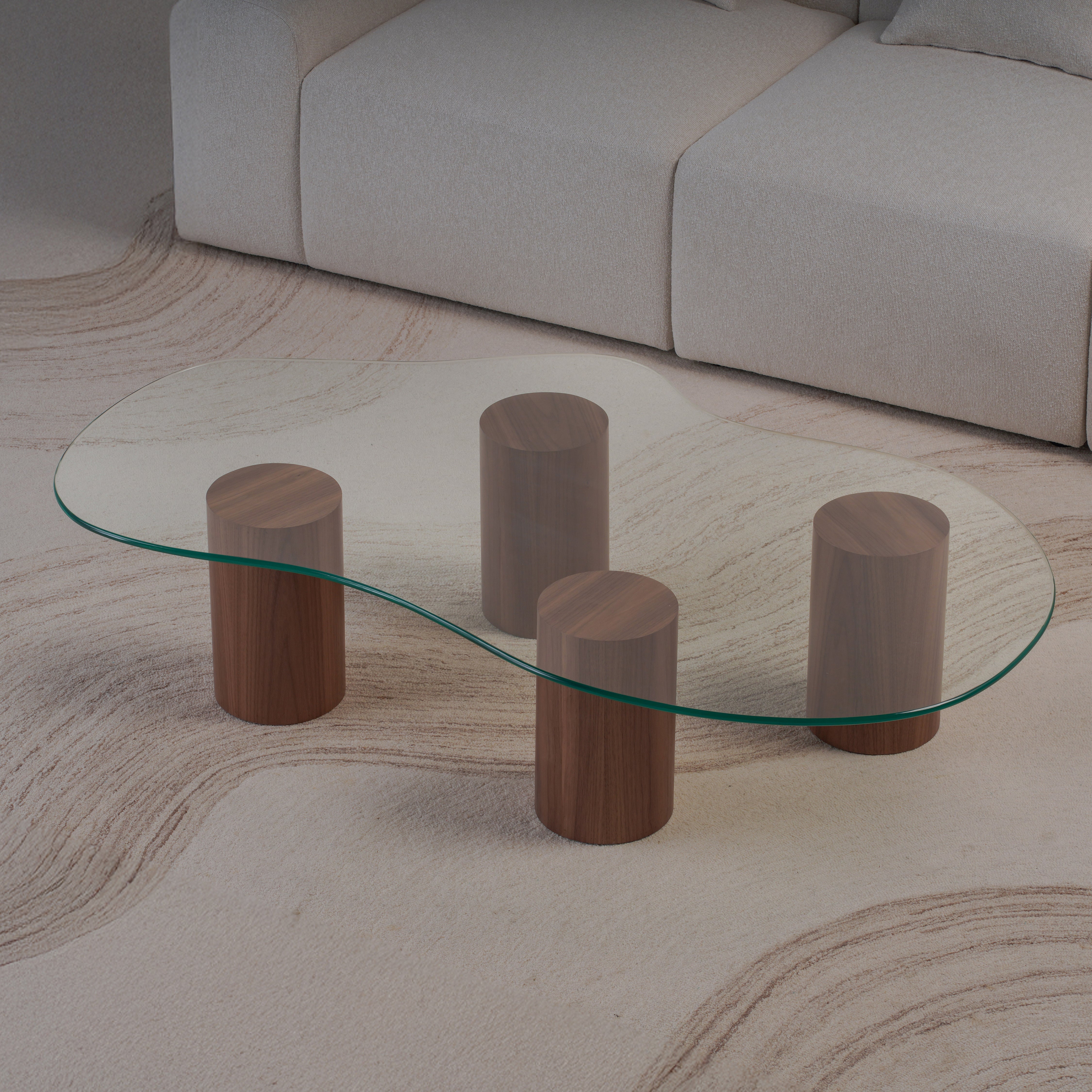 Cloudy Coffee Table - Wood