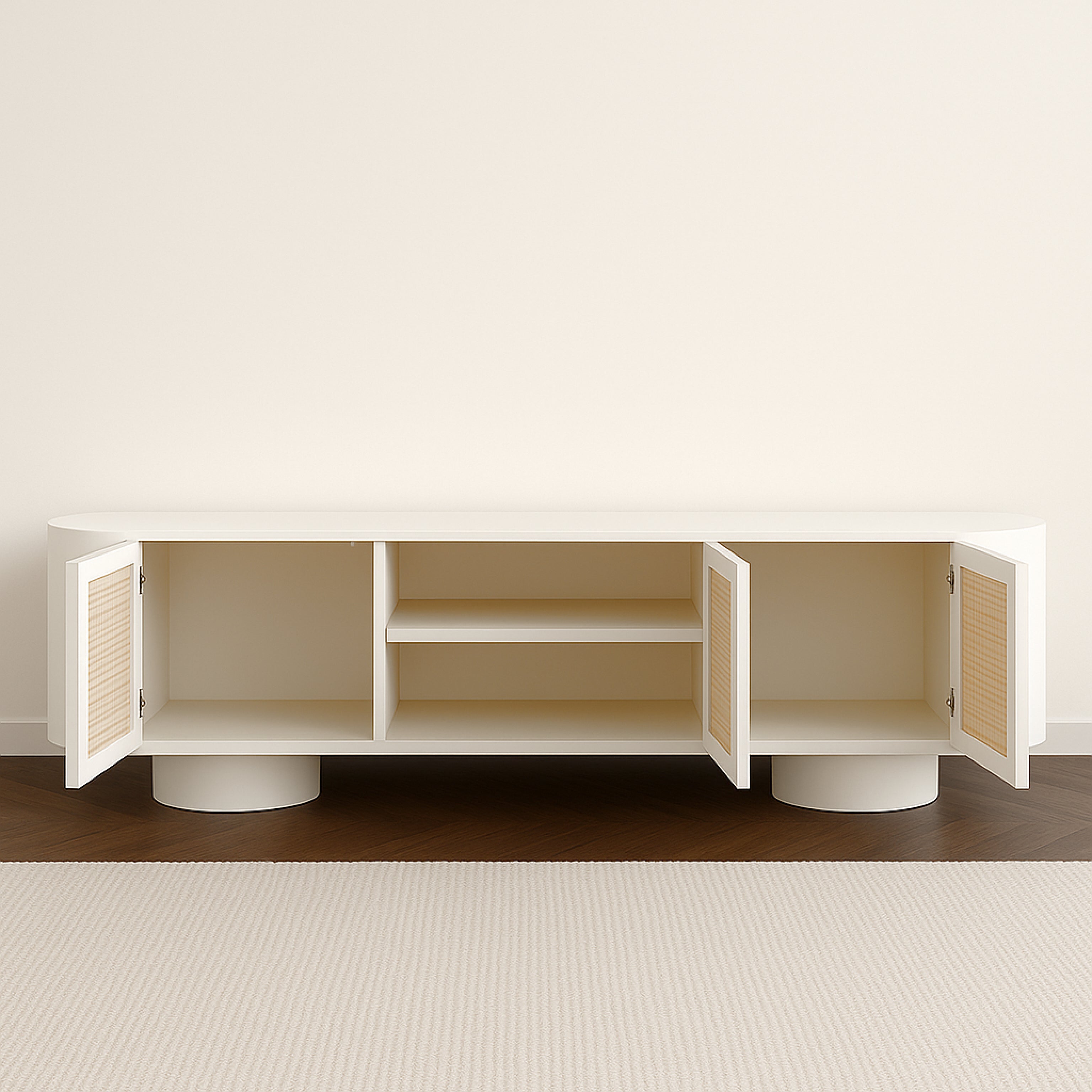 Meadow Cane TV Unit