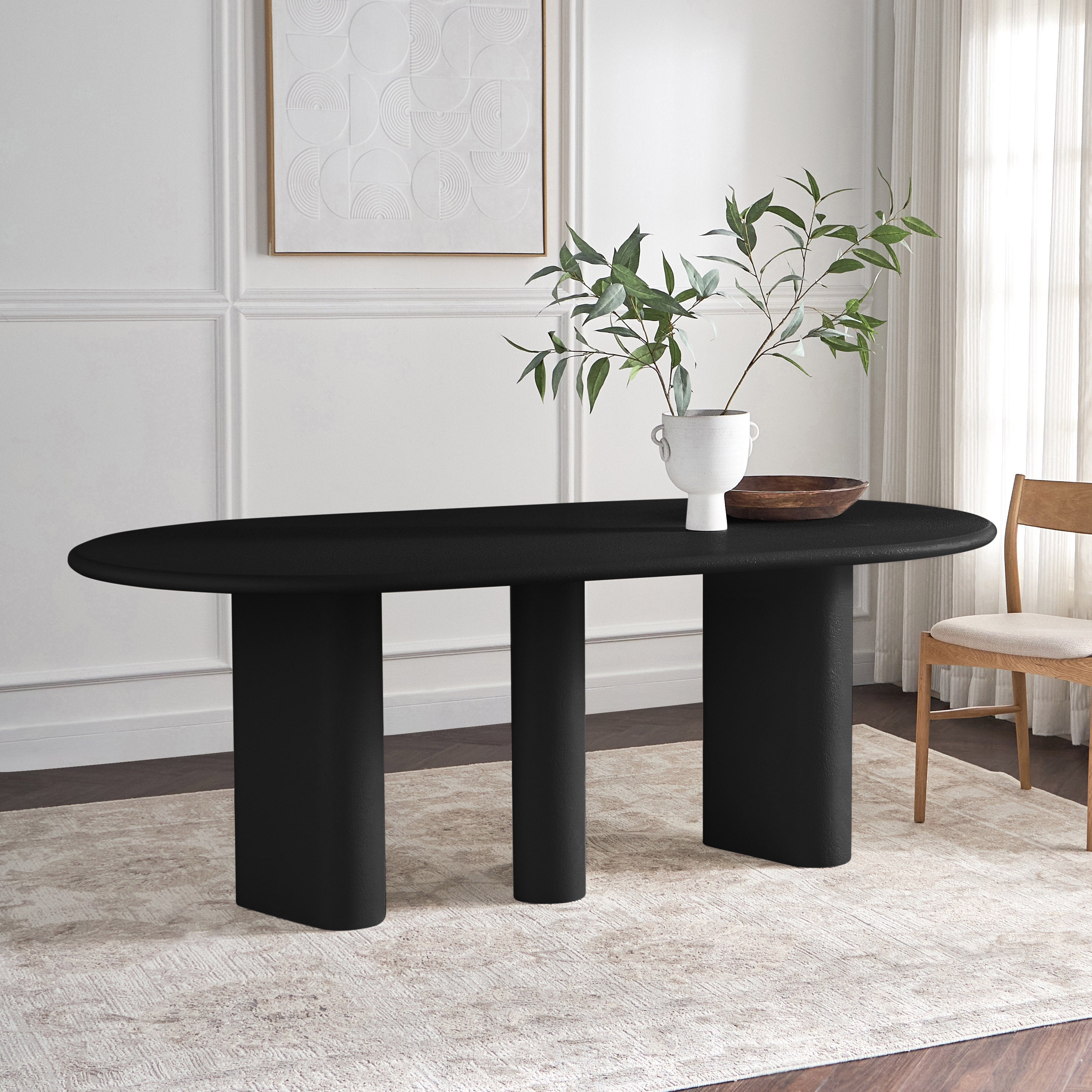 Pillar 6-Seater Dining Table