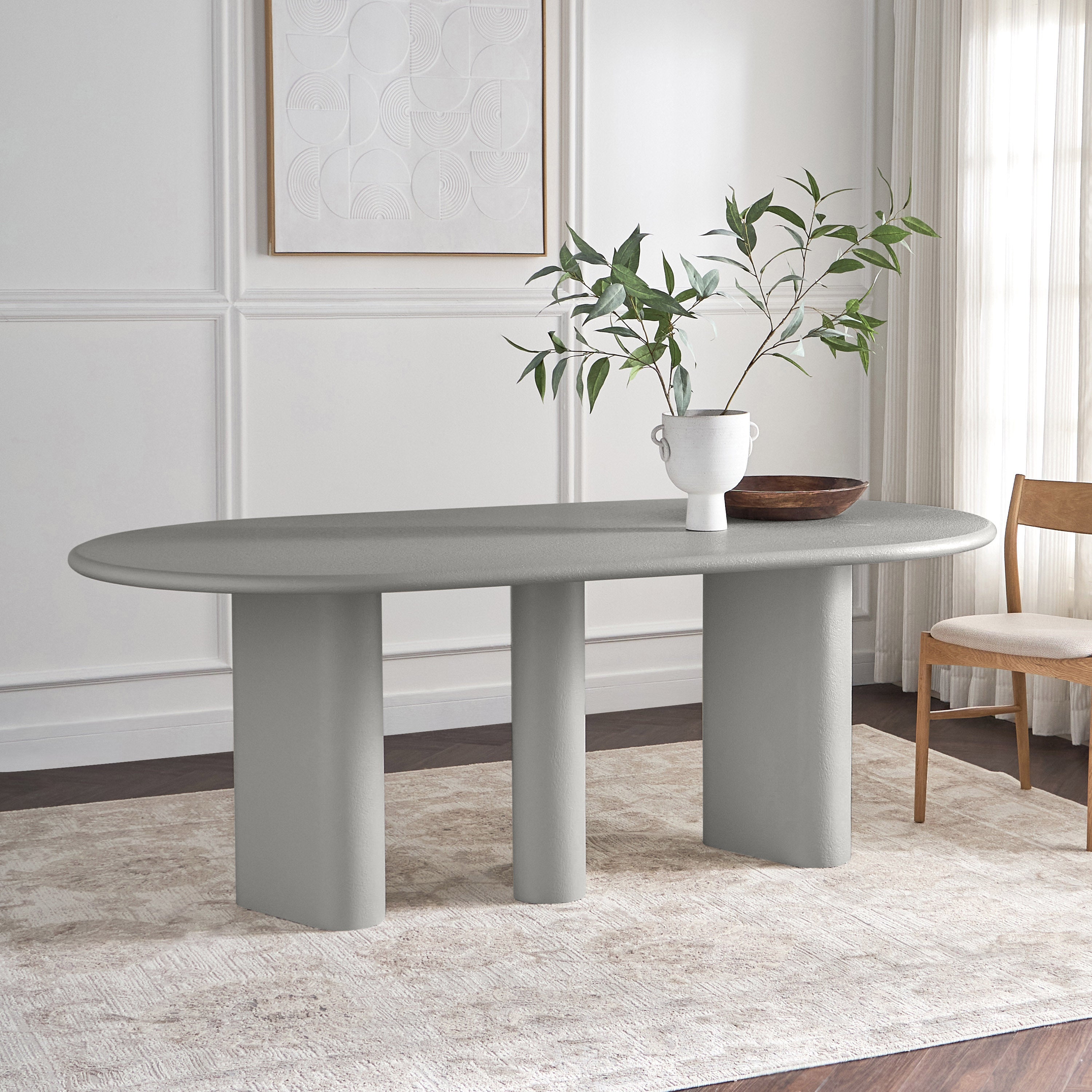 Pillar 6-Seater Dining Table