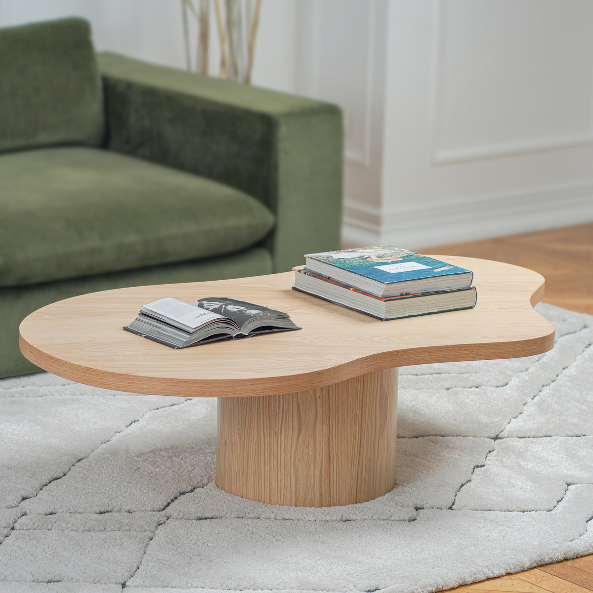 Cloudy Coffee Table - Wood