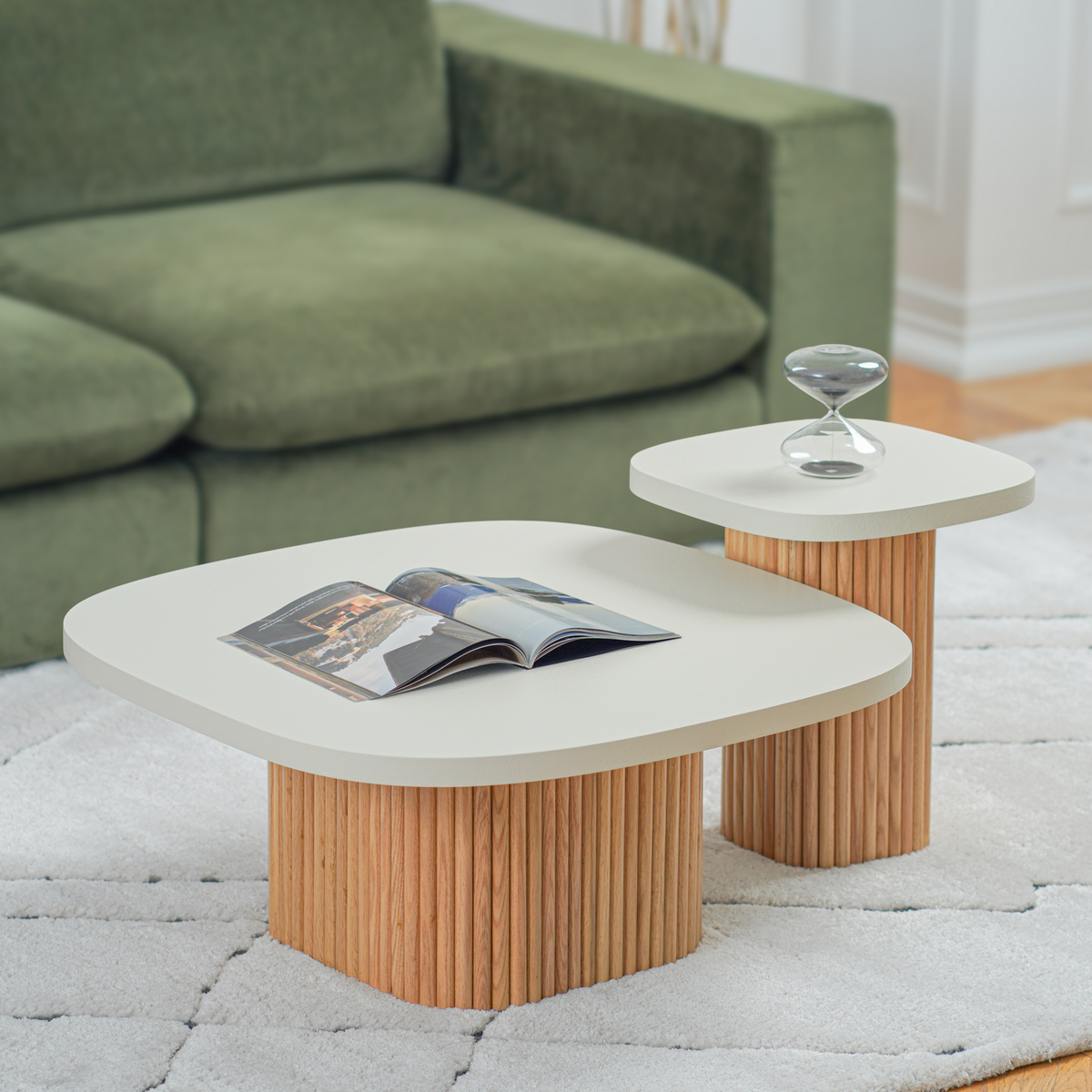 Lino 2 Piece Coffee Table Set