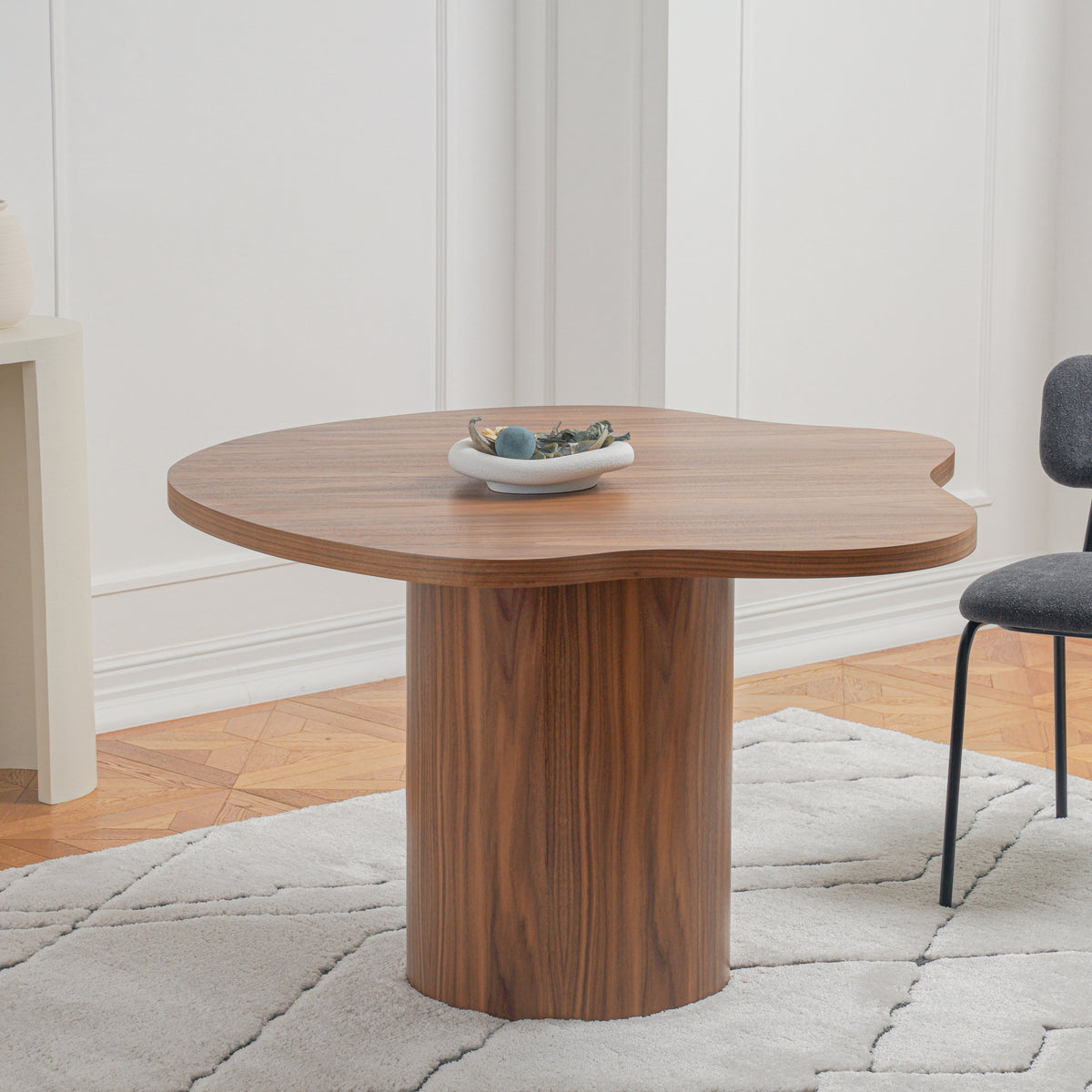Cloudy 4-Seater Dining Table - Wood