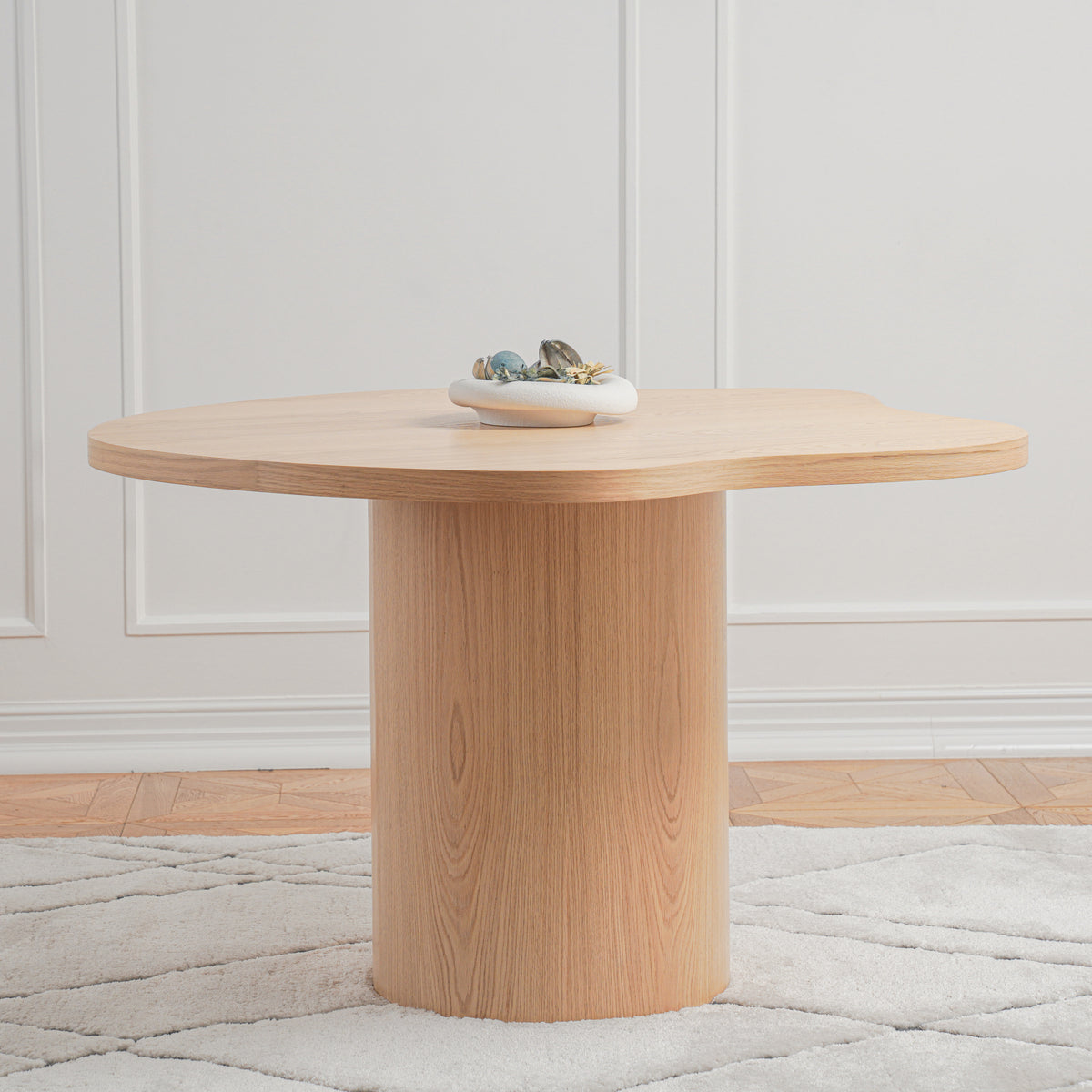 Cloudy 4-Seater Dining Table - Wood