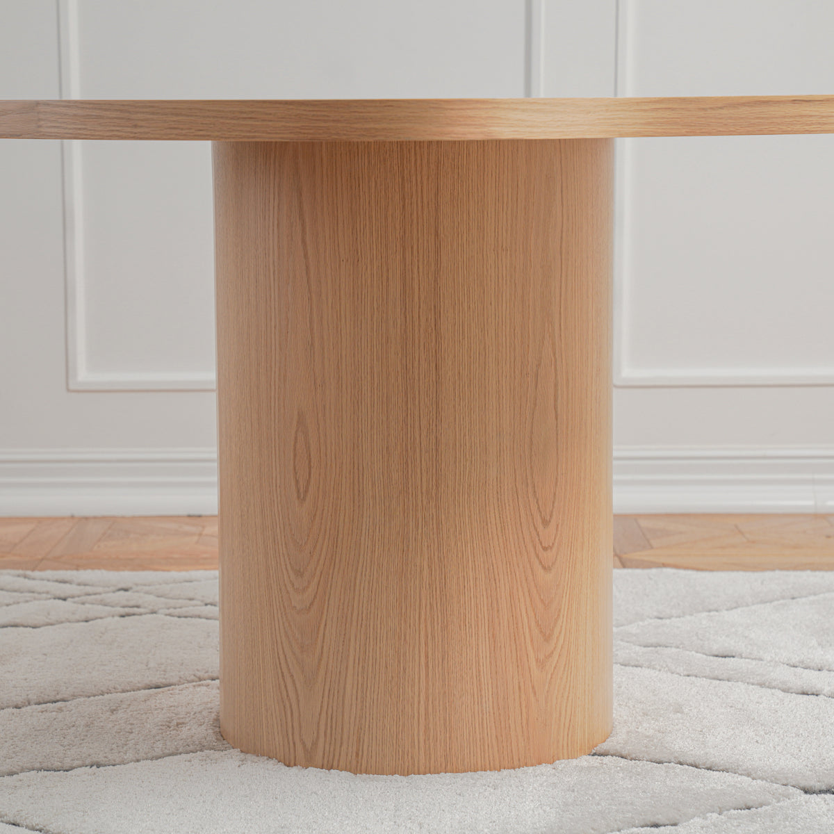 Cloudy 4-Seater Dining Table - Wood
