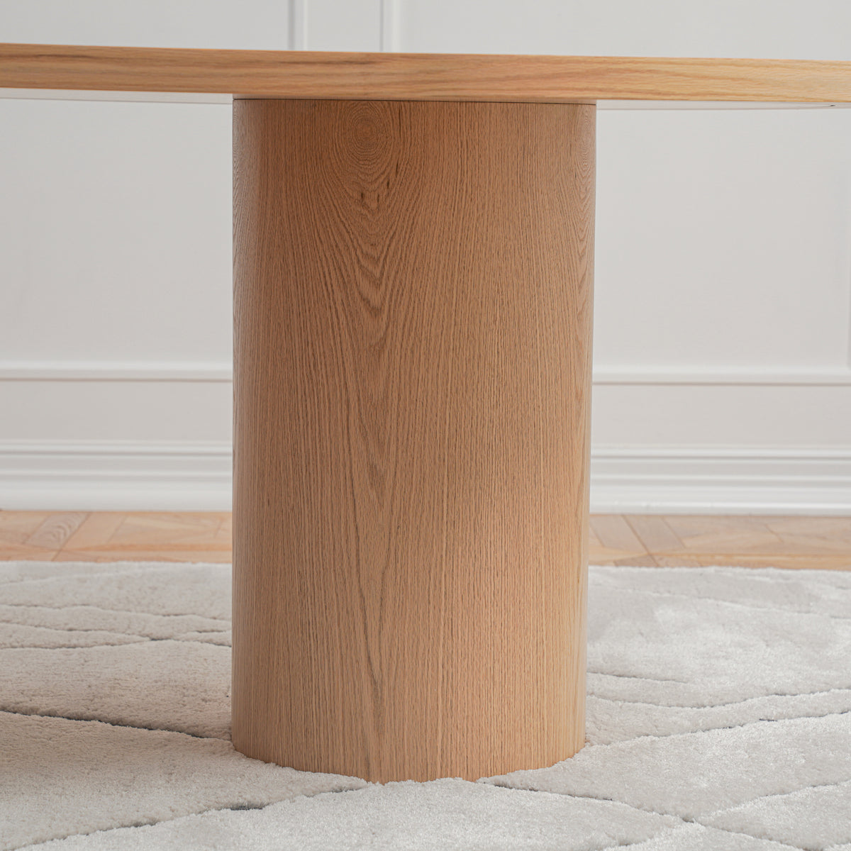 Flo 6-Seater Dining Table - Wood