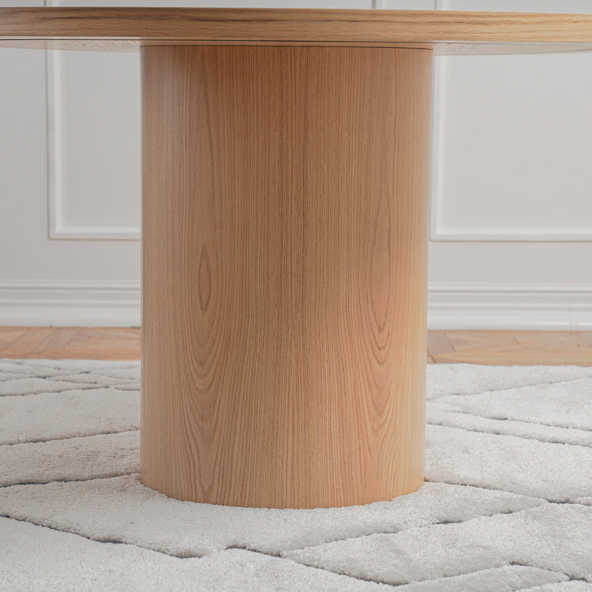 Willow 4-Seater Dining Table - Wood