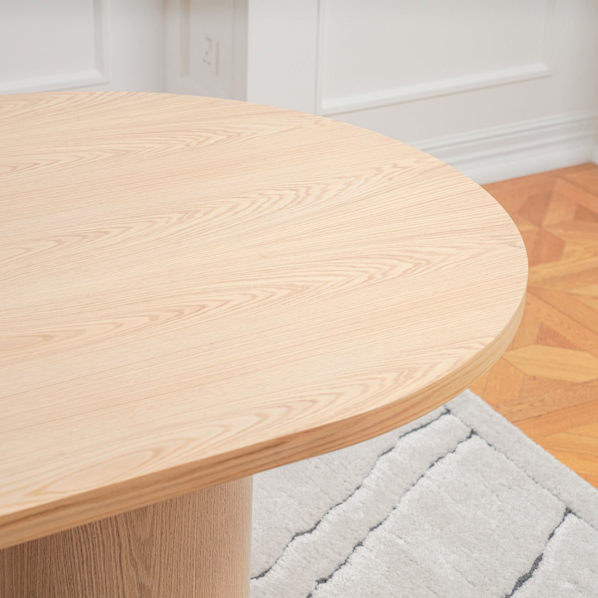 Flo 6-Seater Dining Table - Wood