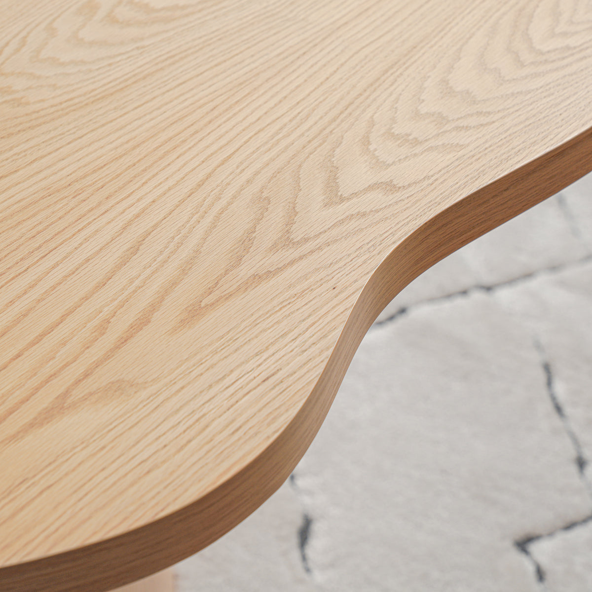 Cloudy 4-Seater Dining Table - Wood