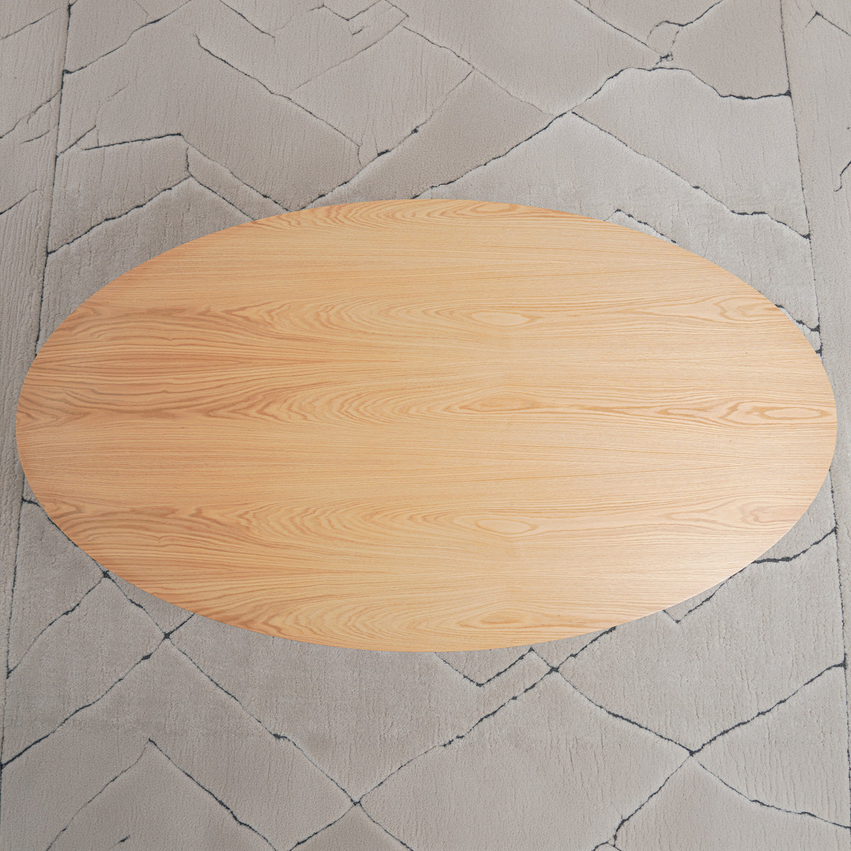 Pine 6-Seater Dining Table - Wood