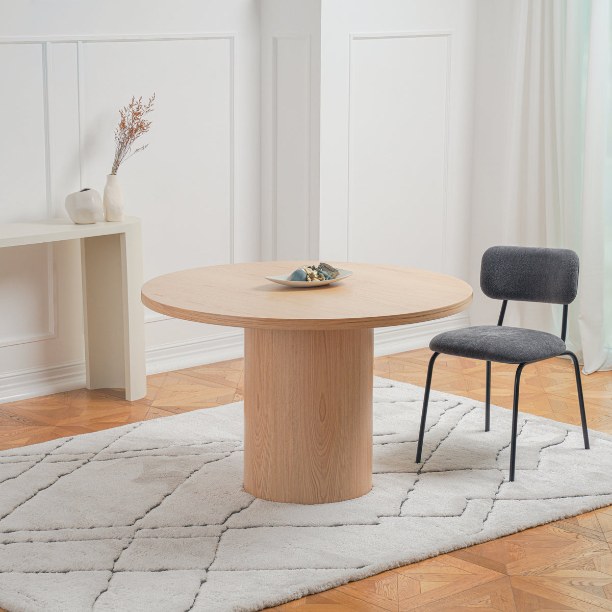 Willow 4-Seater Dining Table - Wood