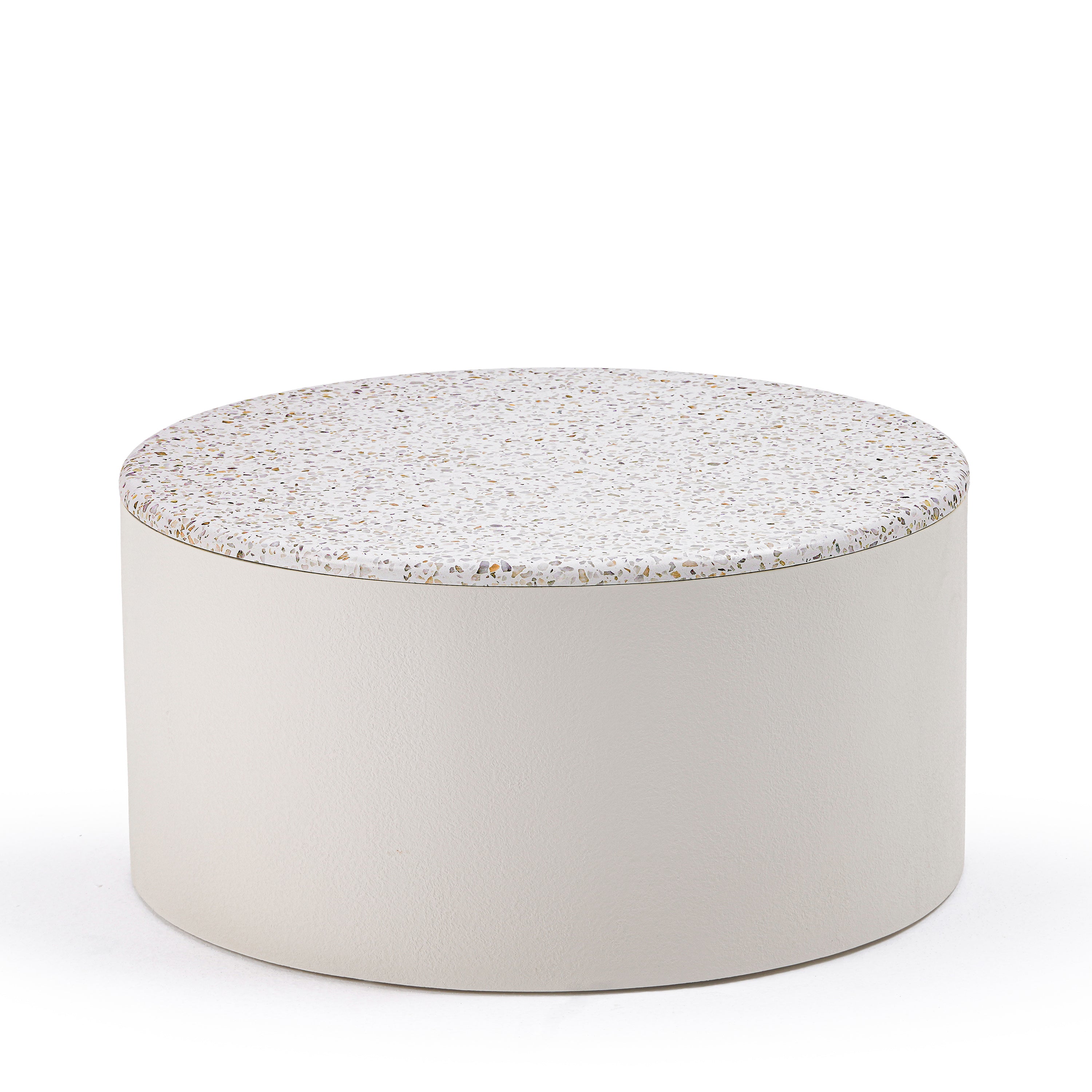 Circle Terrazzo Top Coffee Table