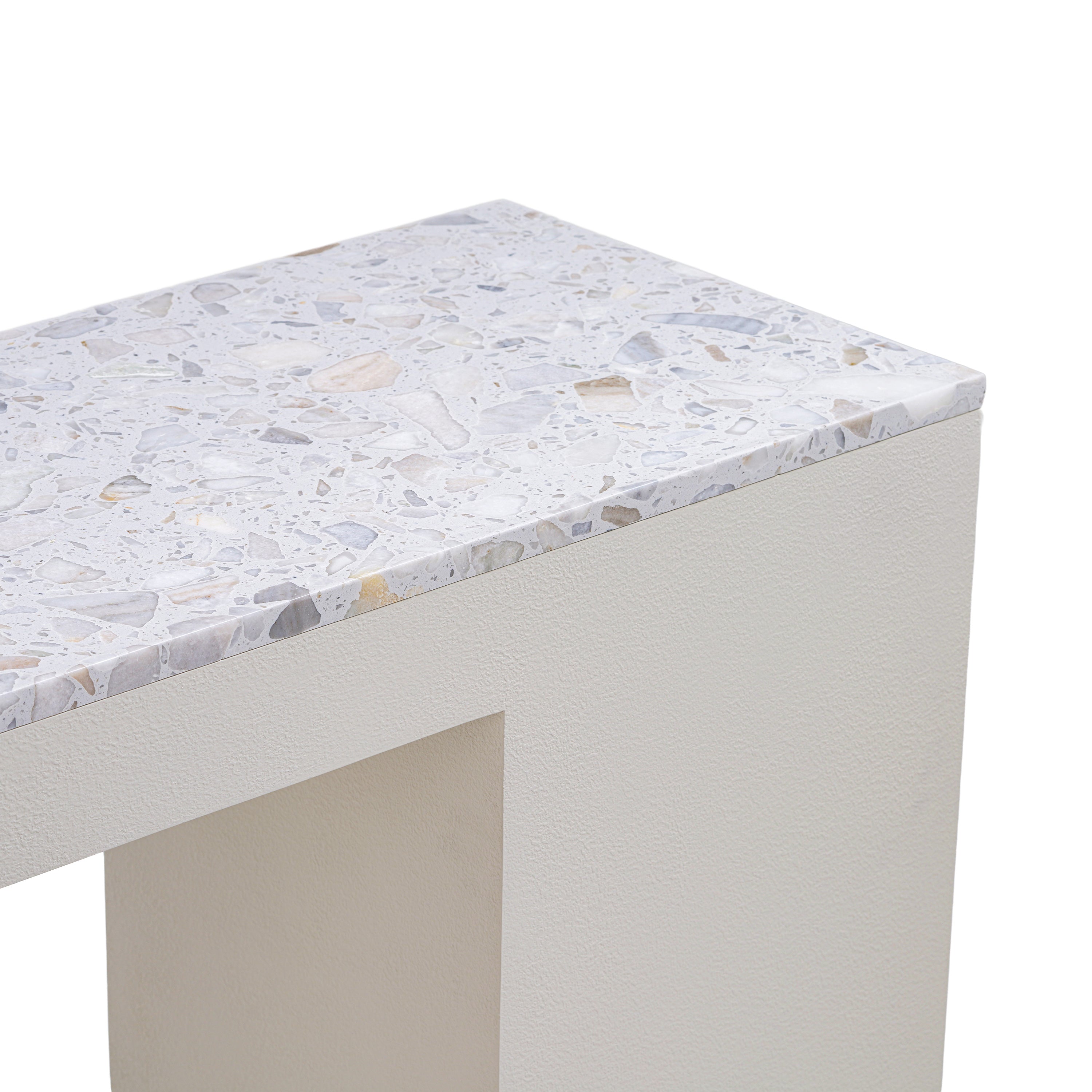 Scupltura Terrazo Top Console