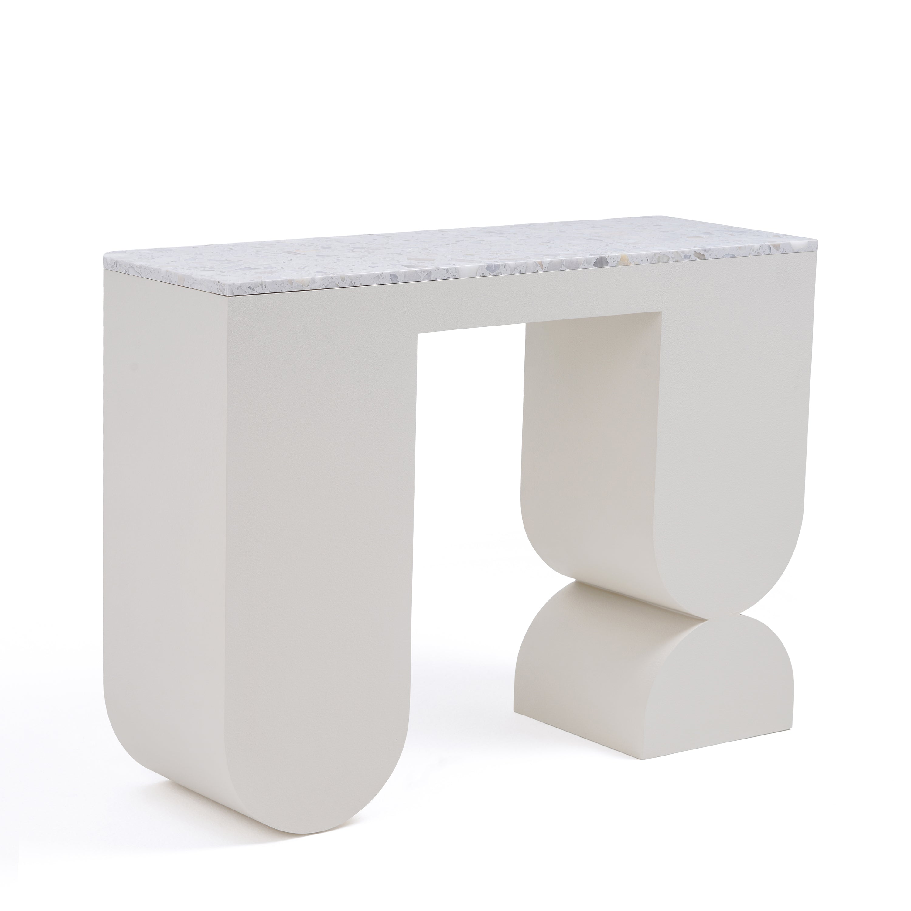 Scupltura Terrazo Top Console