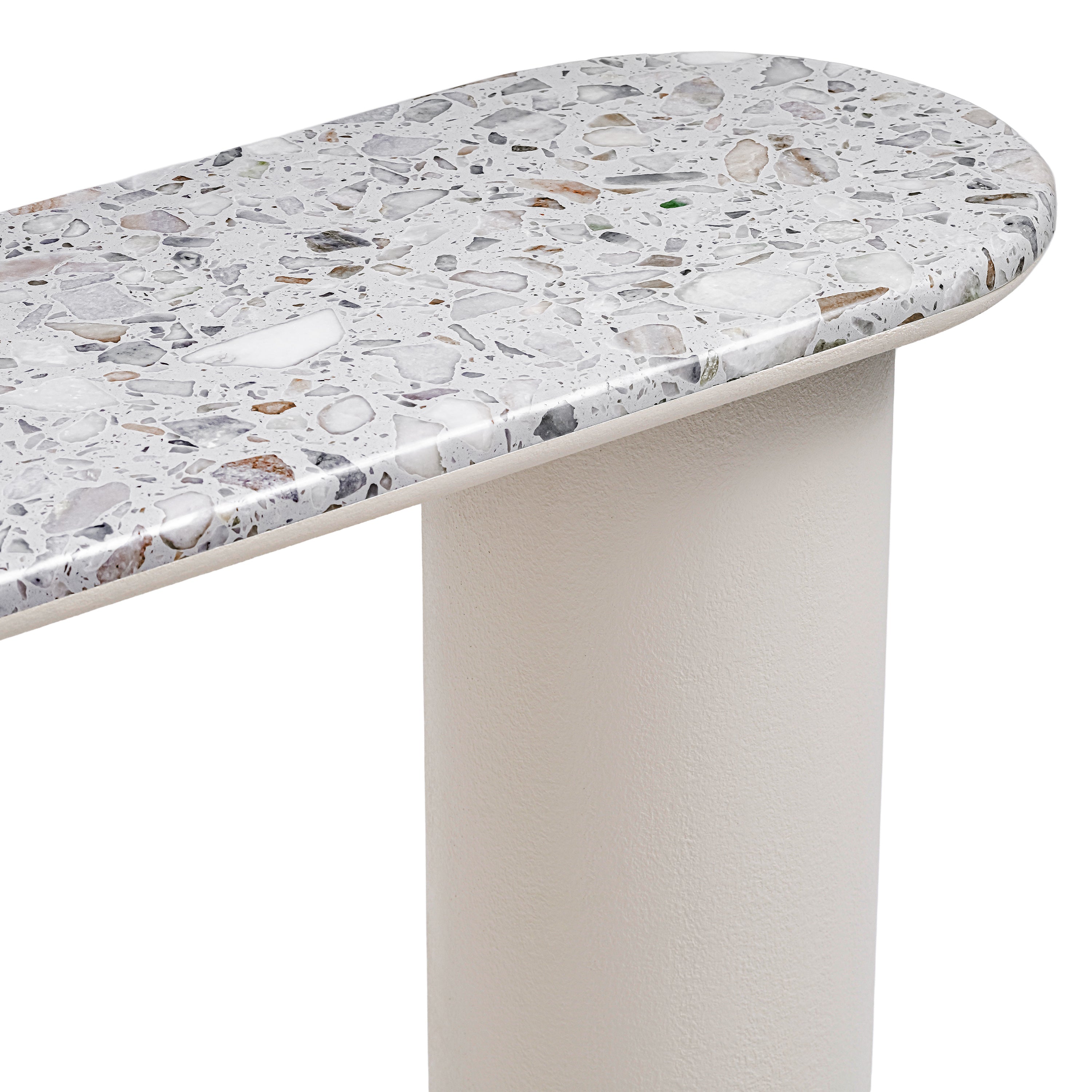 Pillar Terrazo Top Console