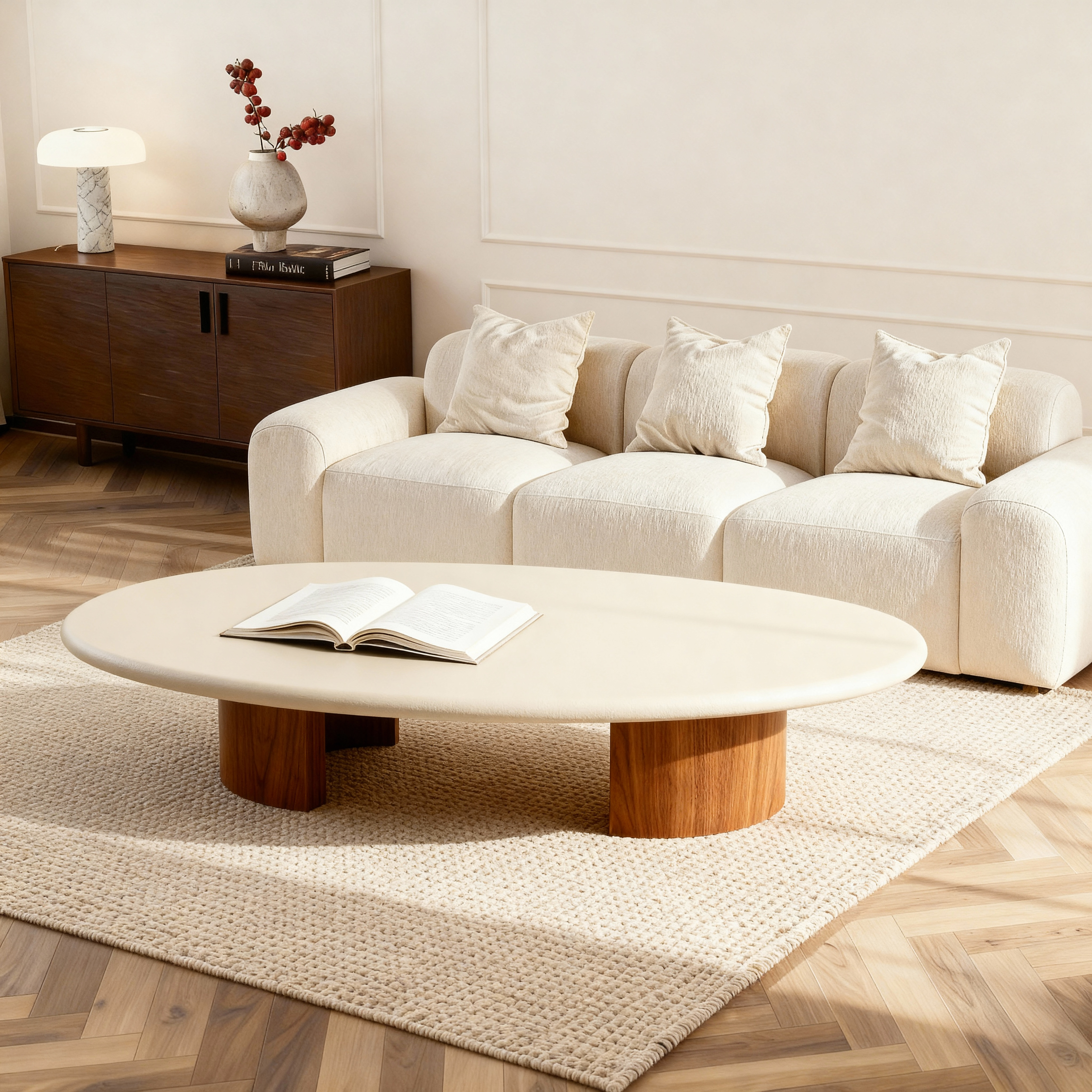Cici Coffee Table - Oak Veneer