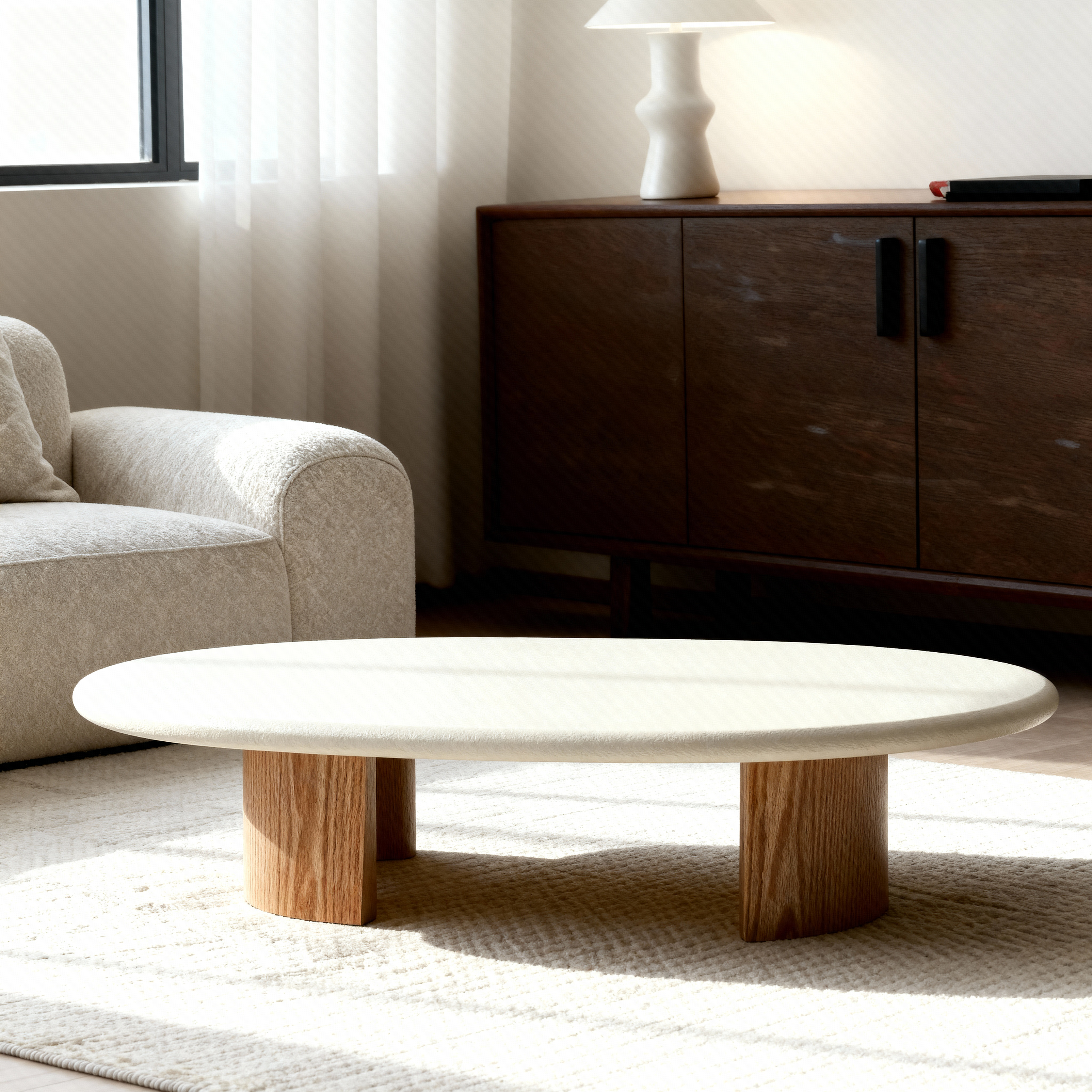 Cici Coffee Table - Oak Veneer