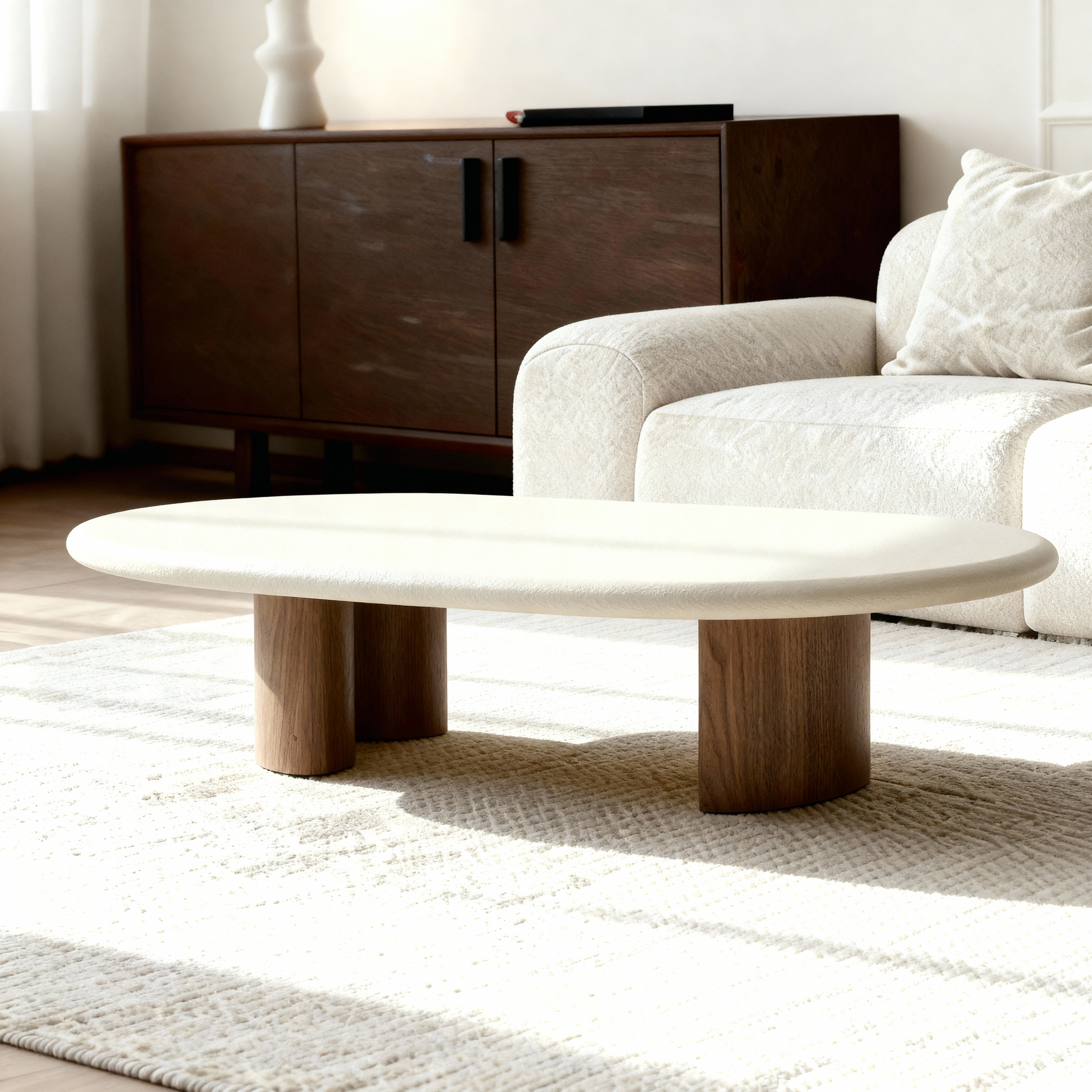 Cici Coffee Table - Walnut Veneer