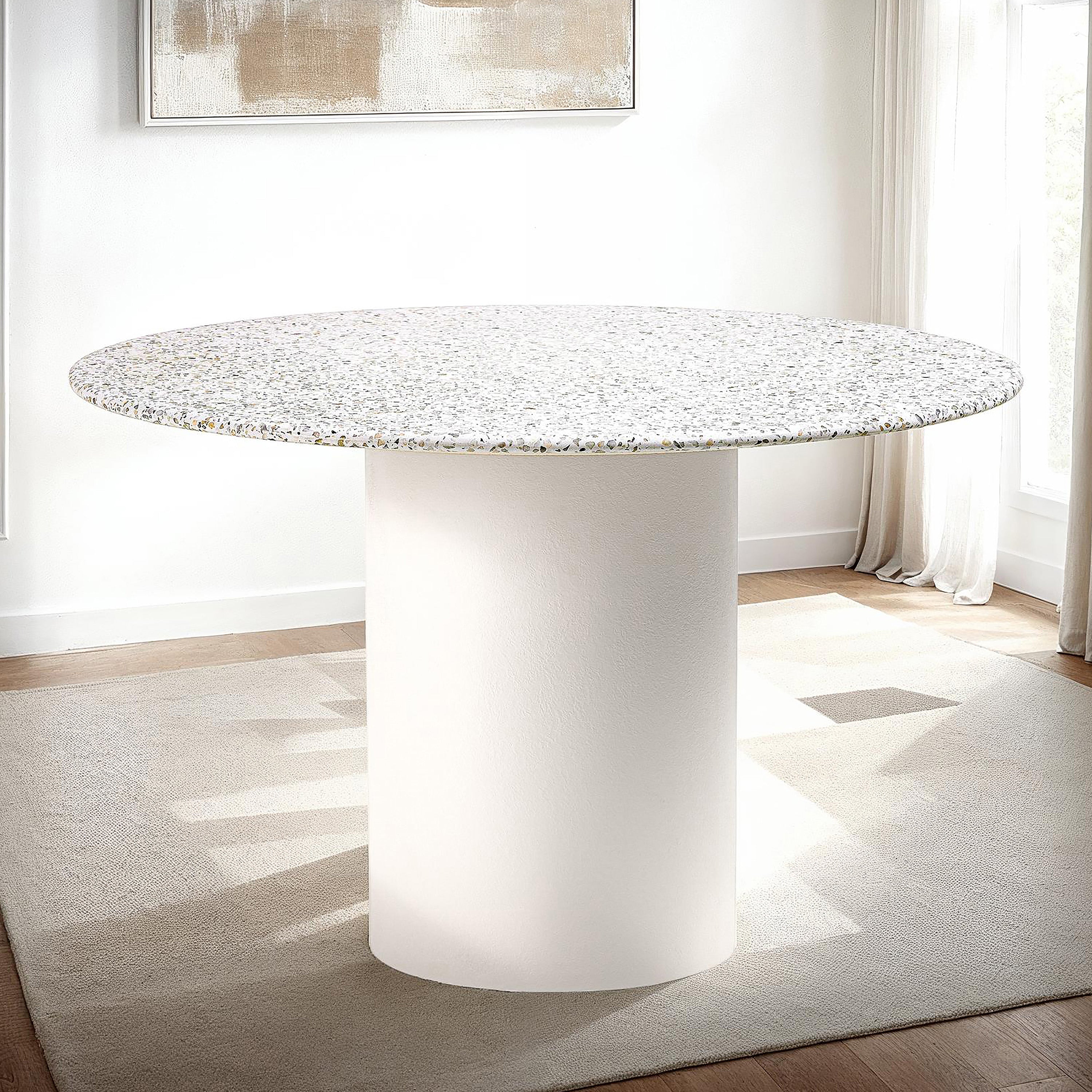Willow Terrazzo Top Dining Table