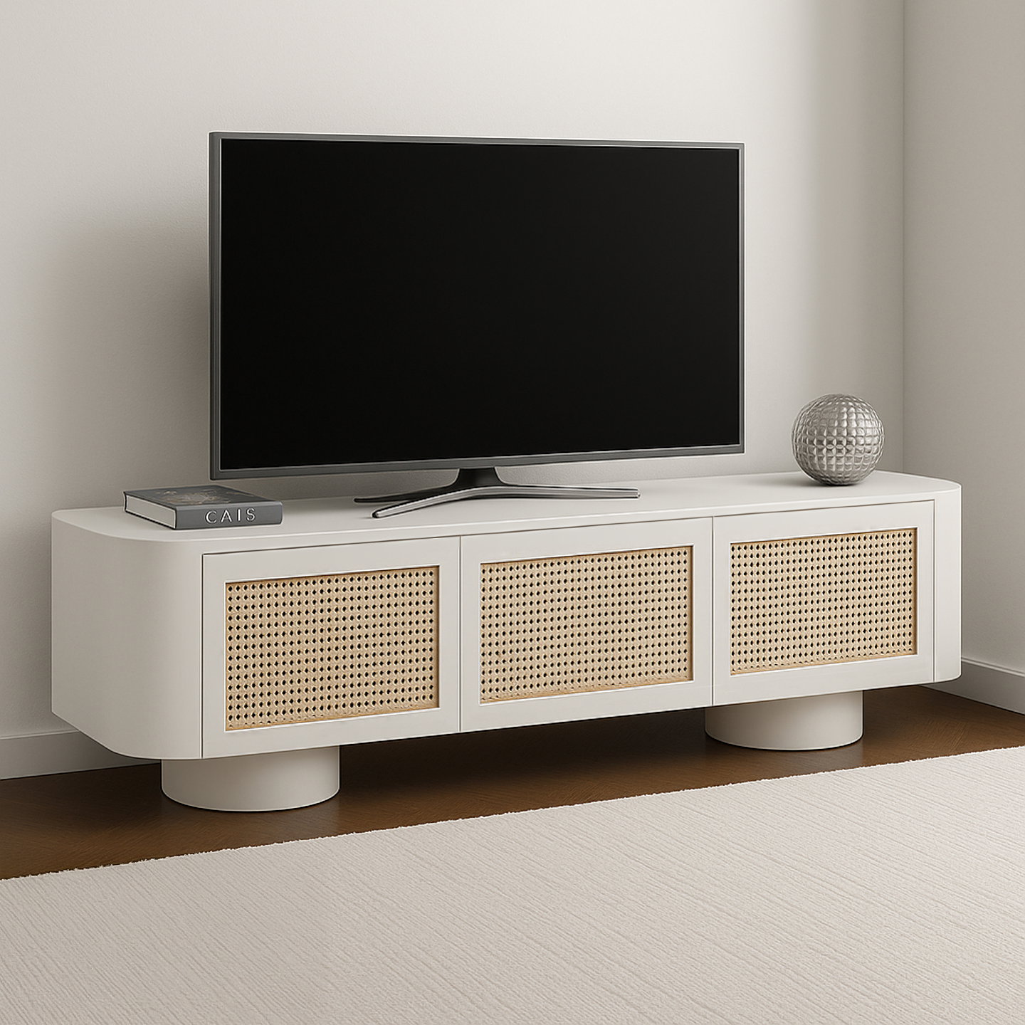 Meadow Cane TV Unit