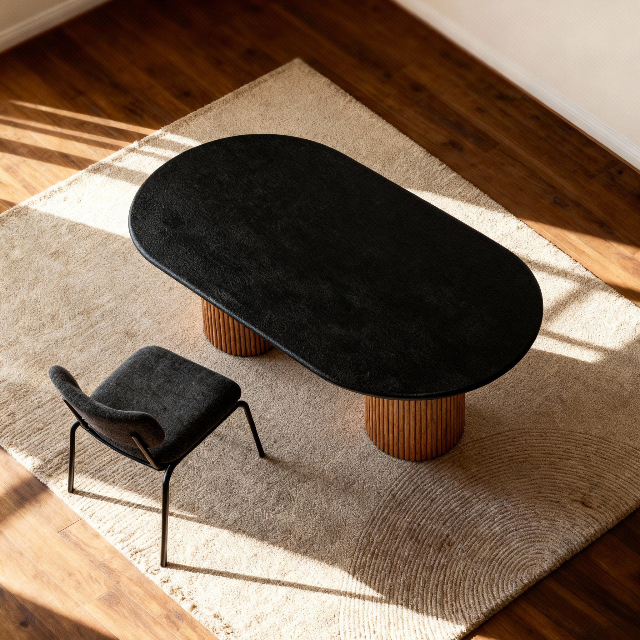 Flo Lino Oak 6-Seater Dining Table