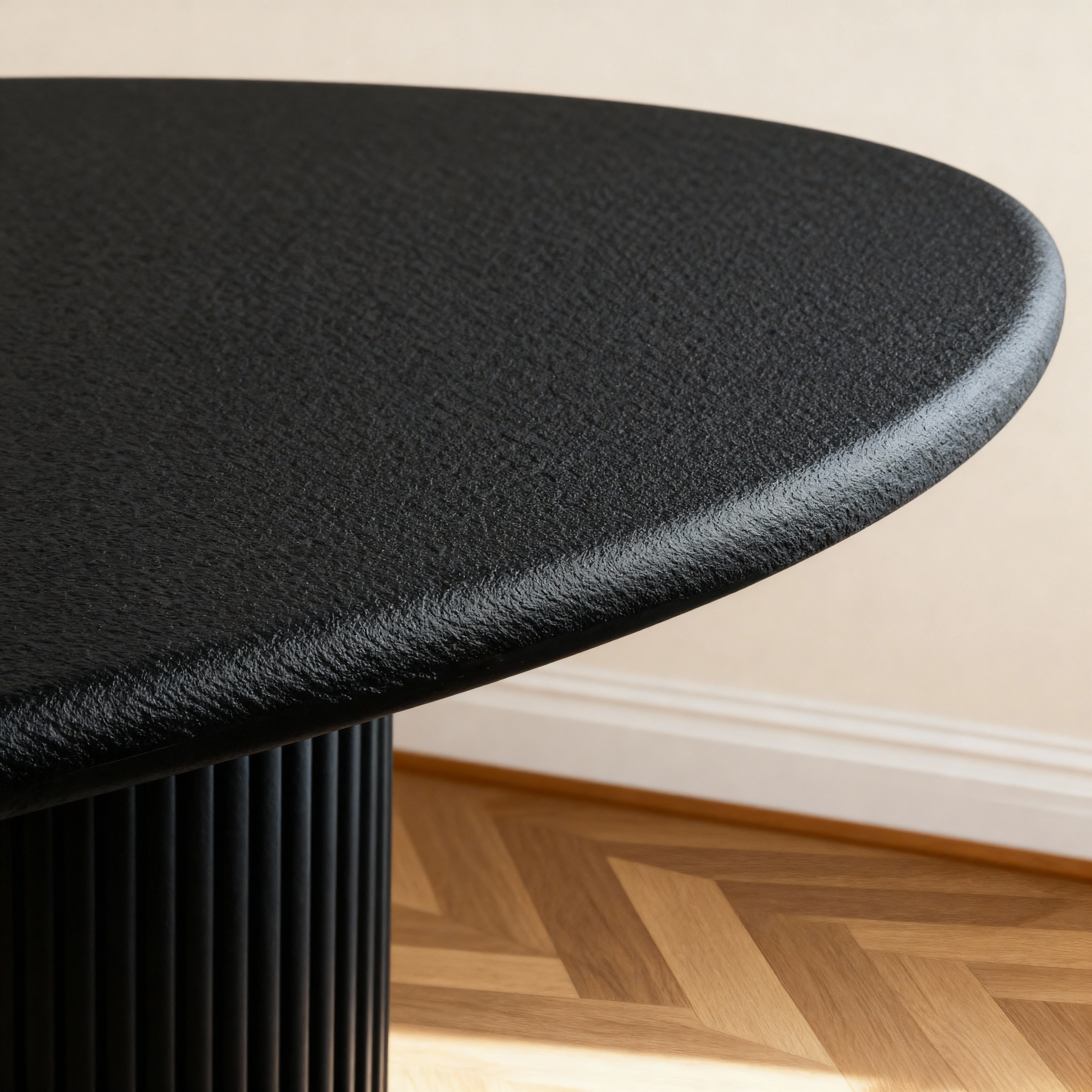 Flo Lino Black 6-Seater Dinning Table