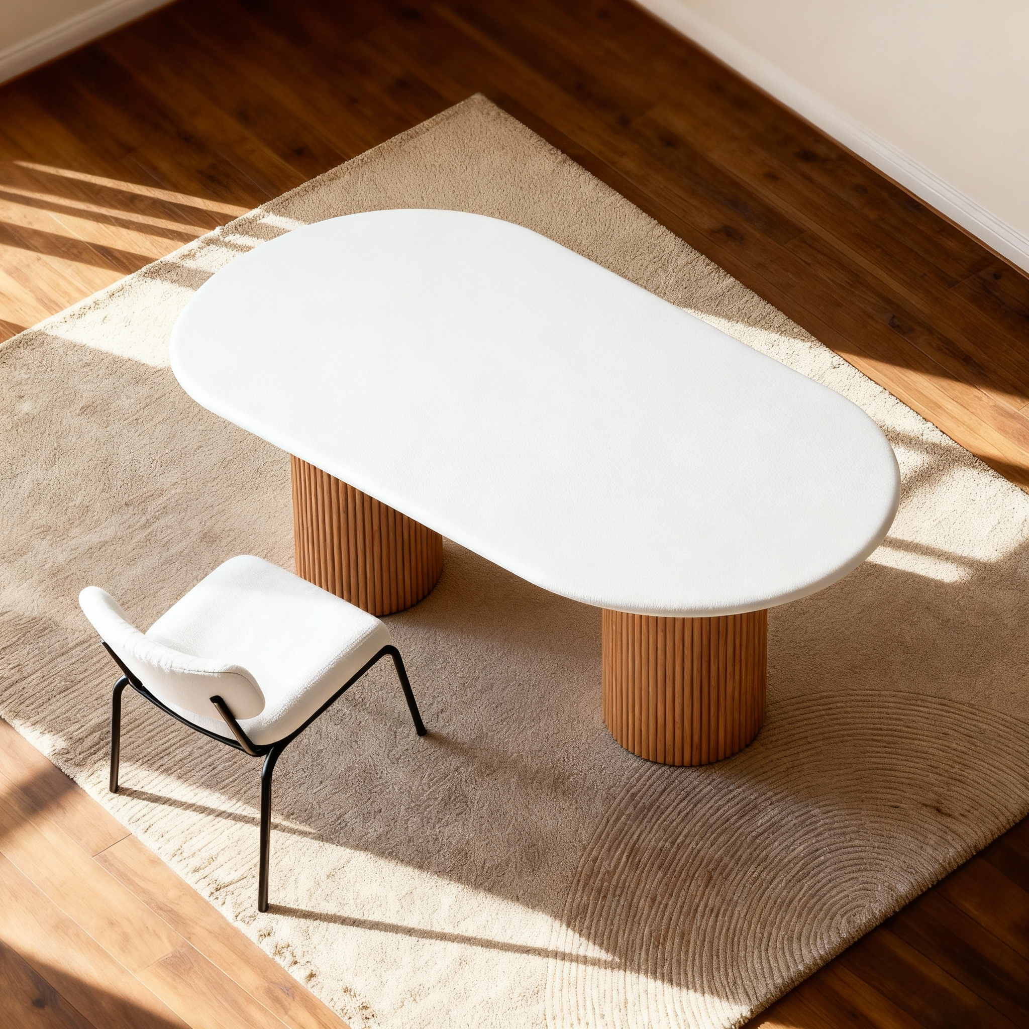 Flo Lino Oak 6-Seater Dining Table