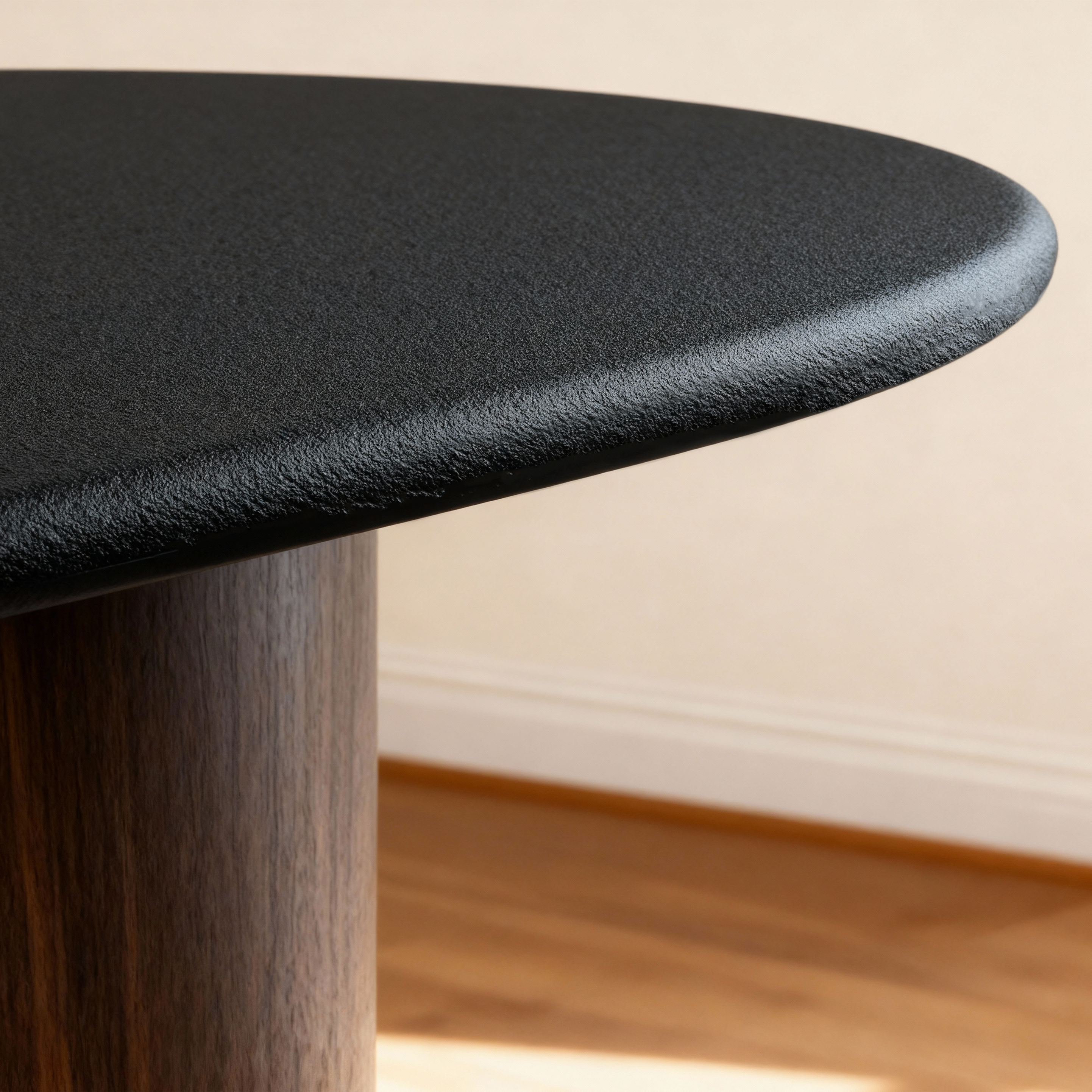 Flo Walnut 6-Seater Dining Table