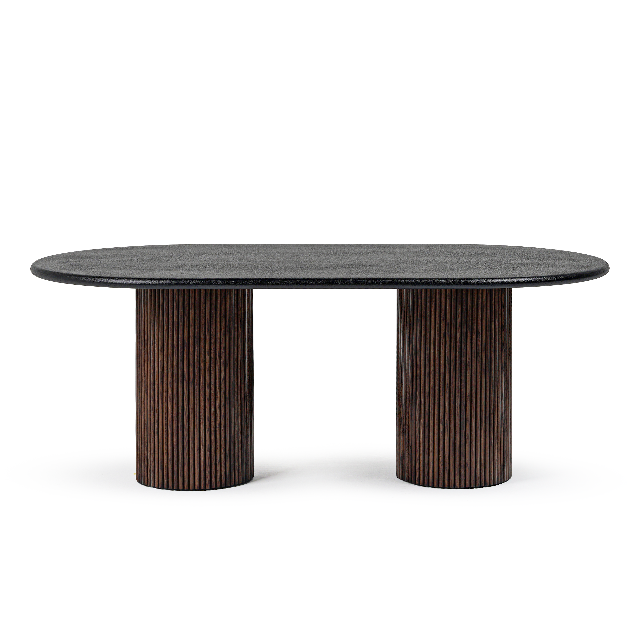 Flo Lino Walnut 6-Seater Dining Table