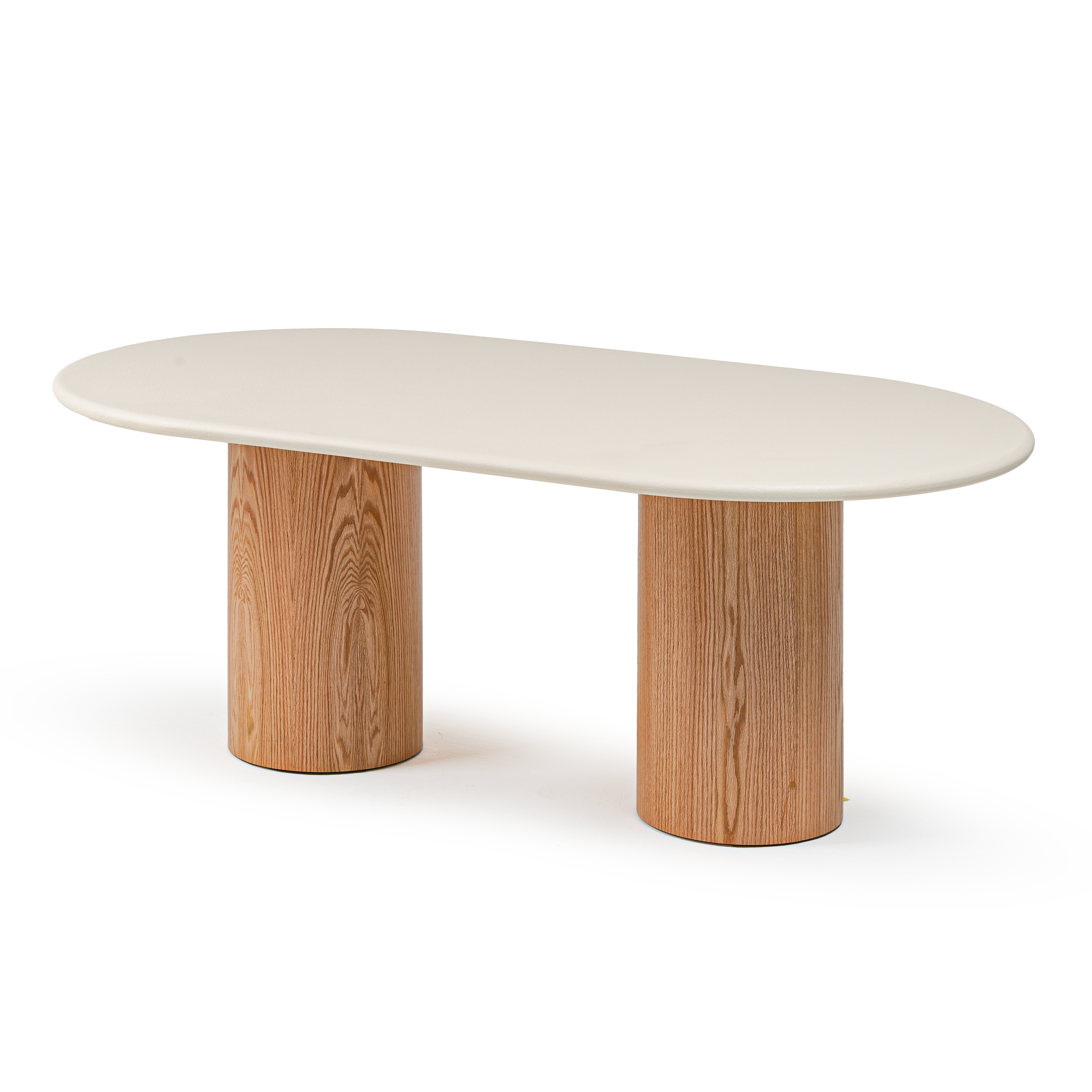 Flo Oak 6-Seater Dining Table Veneer