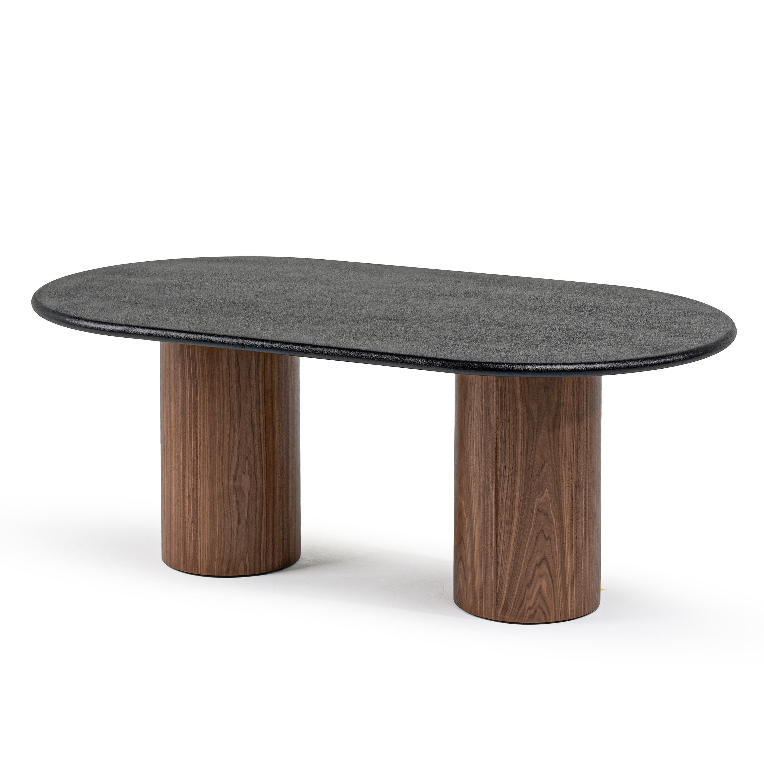 Flo Walnut 6-Seater Dining Table