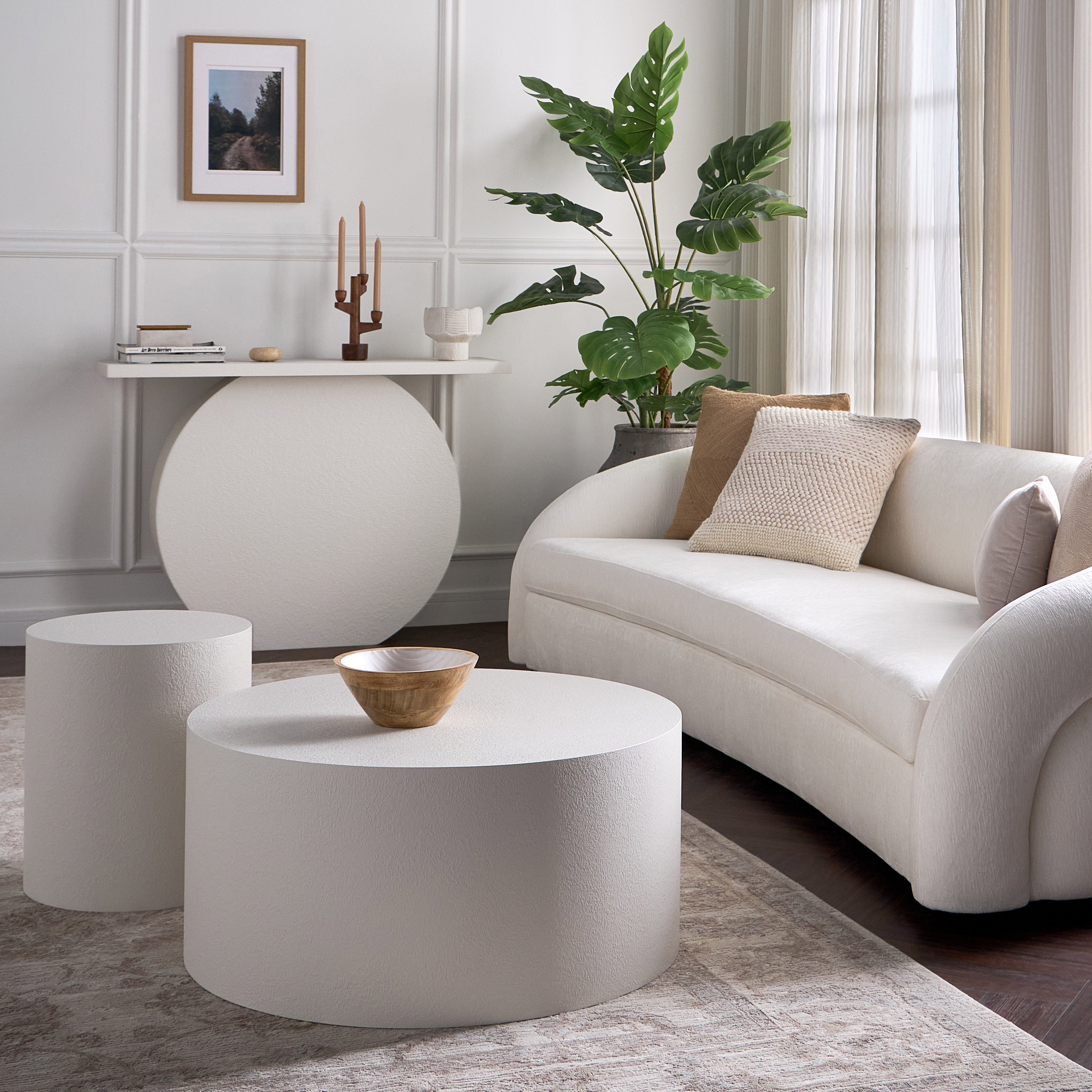 Fountain 2-Piece Coffee Table Set