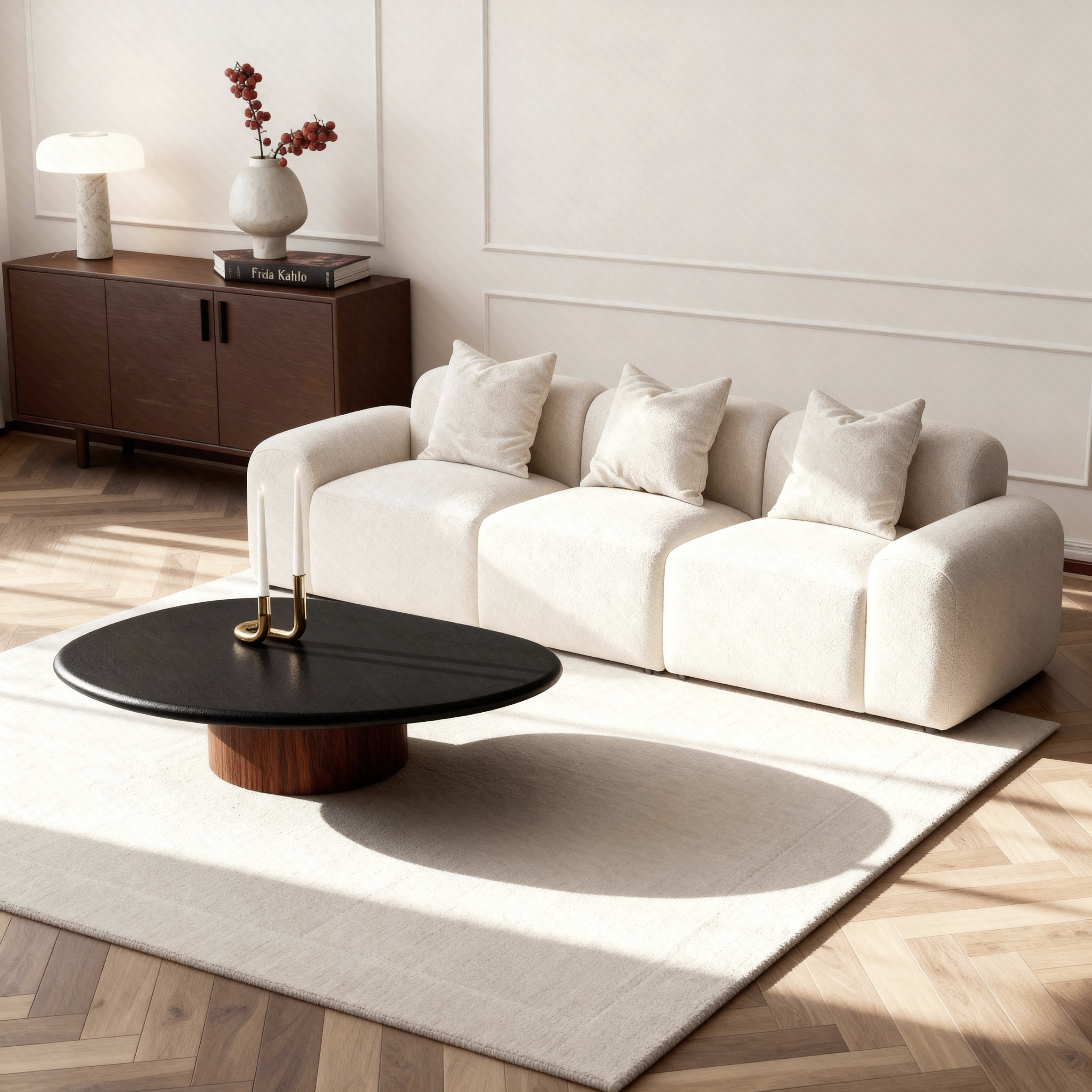 Lili Coffee Table - Walnut Veneer