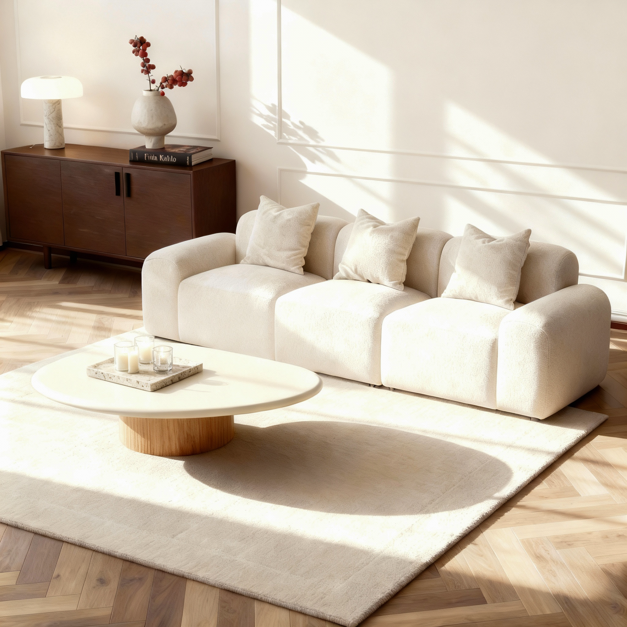 Lili Coffee Table - Oak Veneer