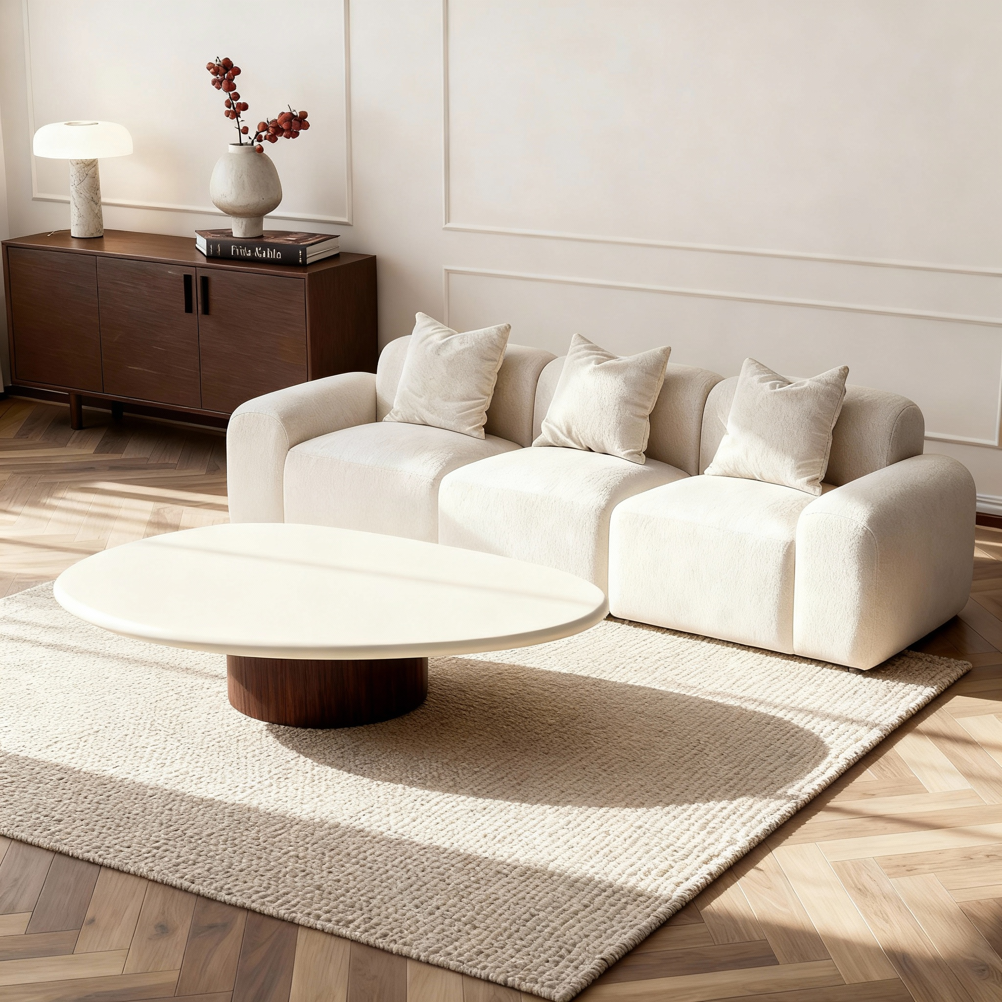 Lili Coffee Table -  Walnut Veneer