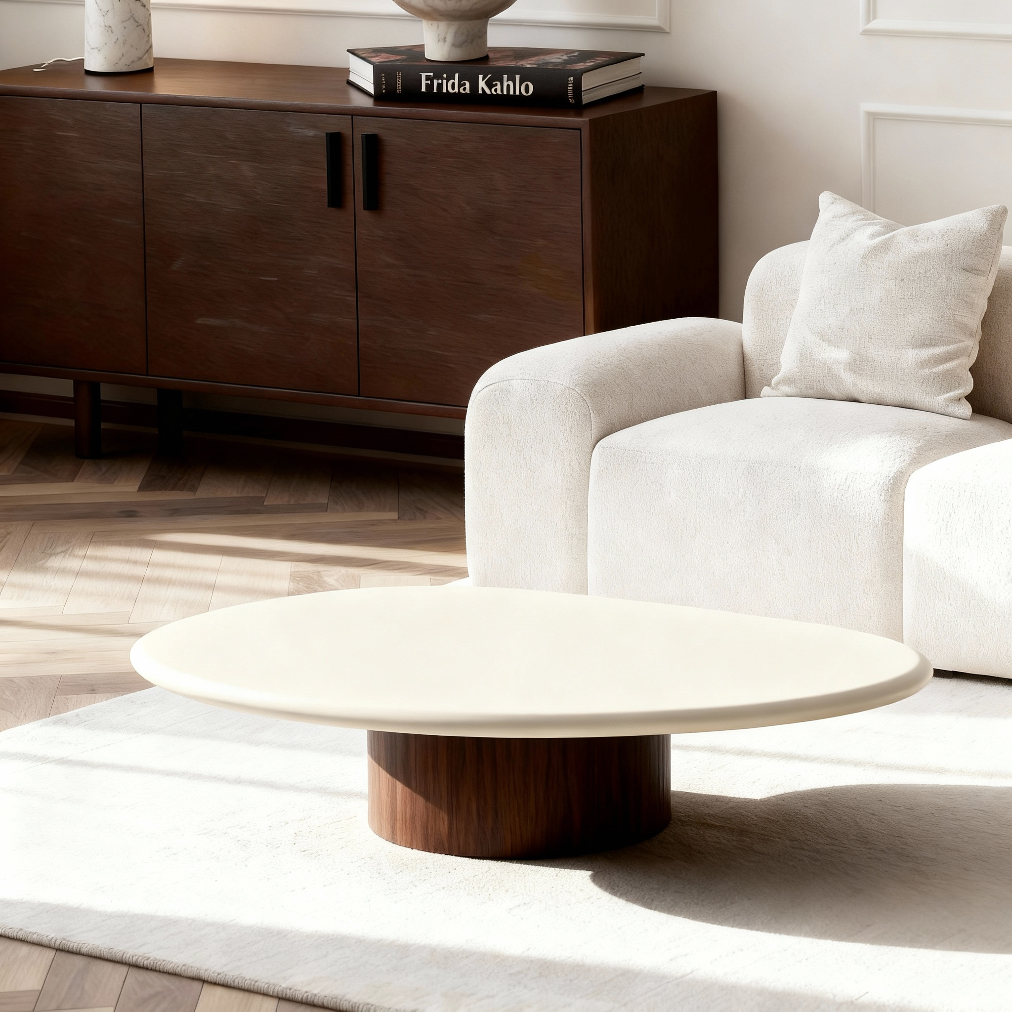 Lili Coffee Table -  Walnut Veneer