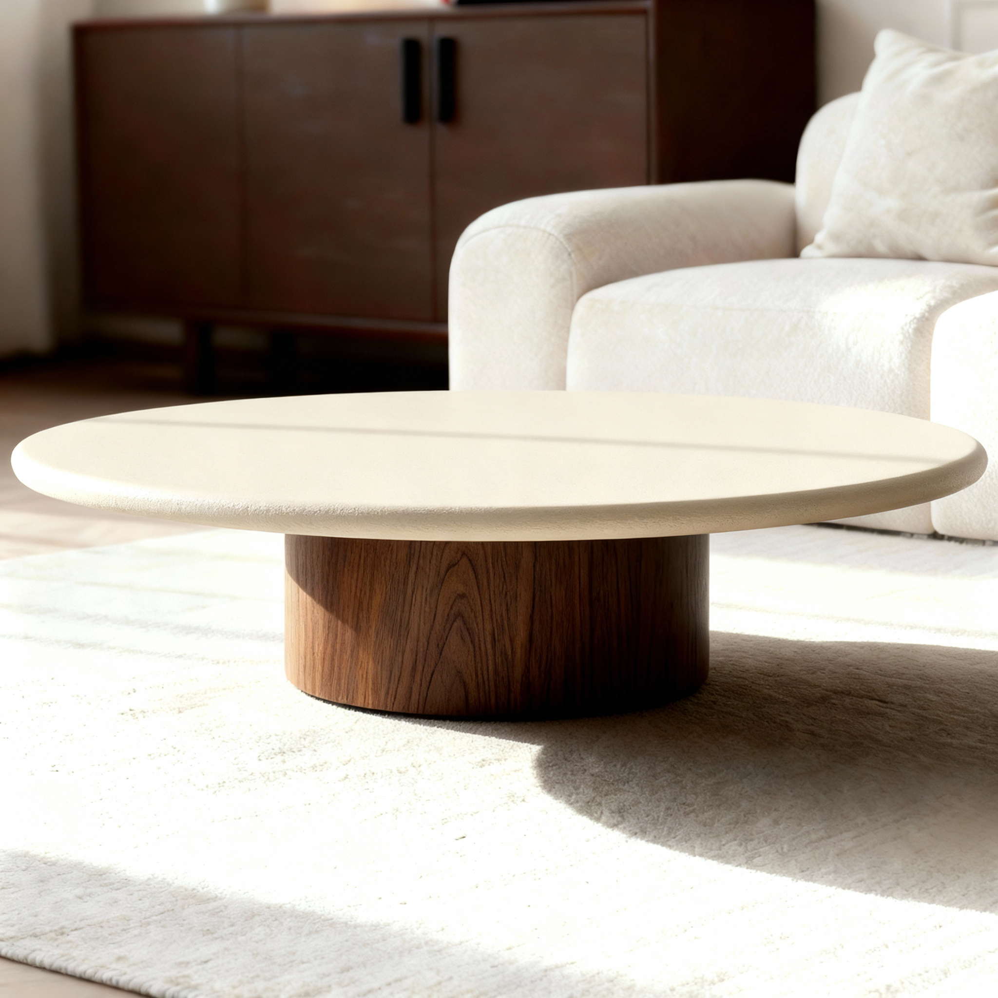 Lili Coffee Table -  Walnut Veneer