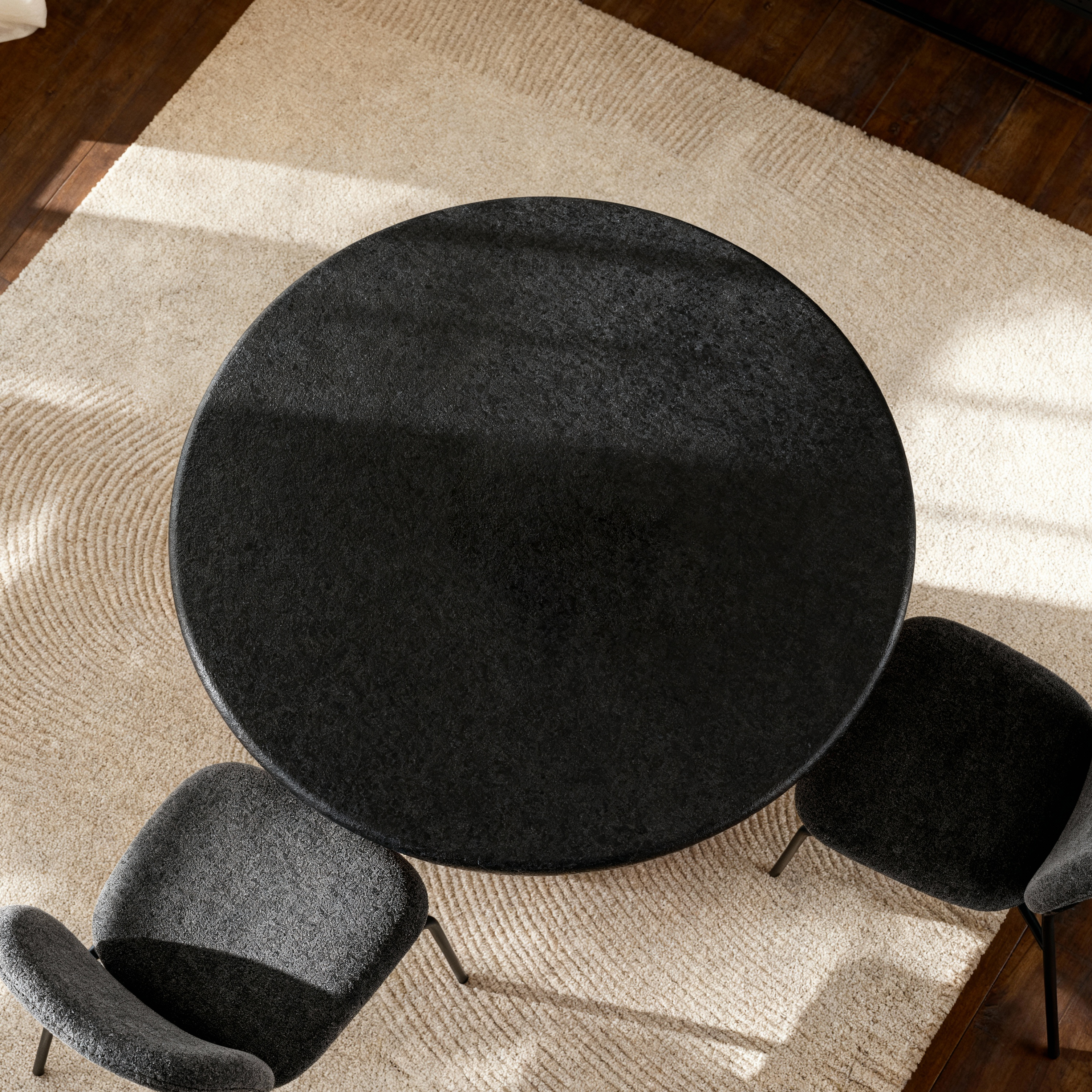 Lino Oak 4-Seater Dining Table