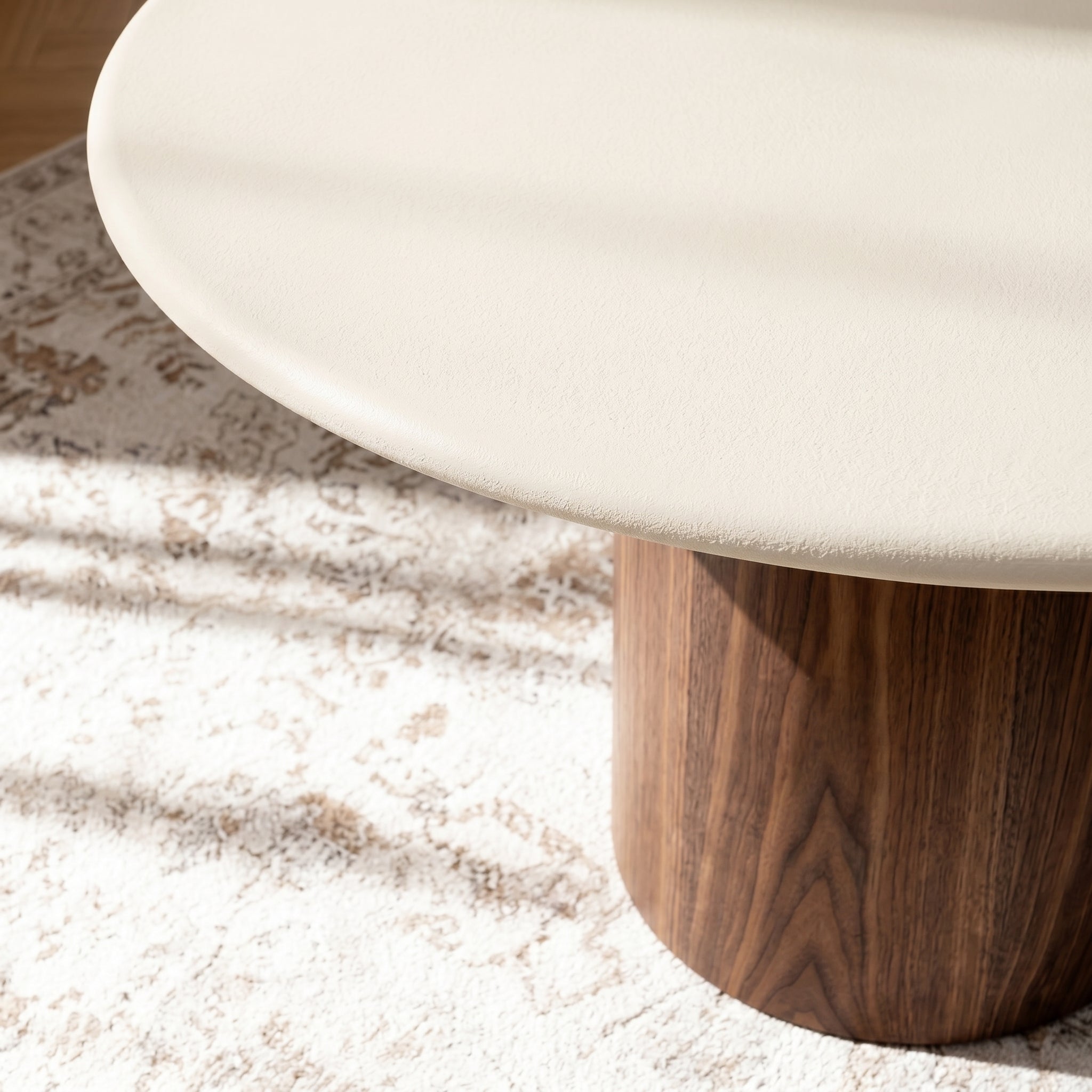 Lumo 4-Seater Dining Table - Walnut Veneer